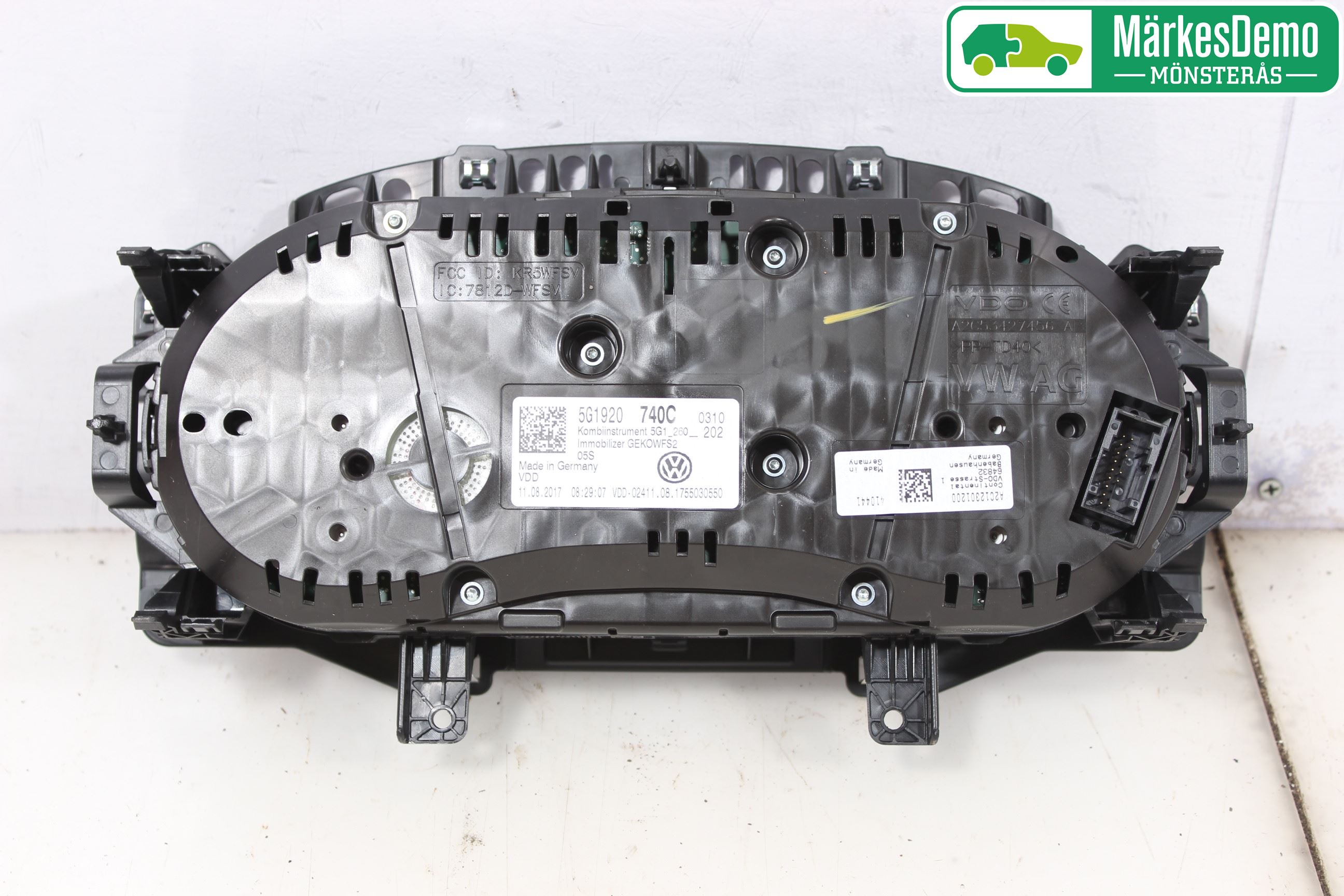 Volkswagen VW GOLF / E-GOLF VII 13-20 Instrument Komb