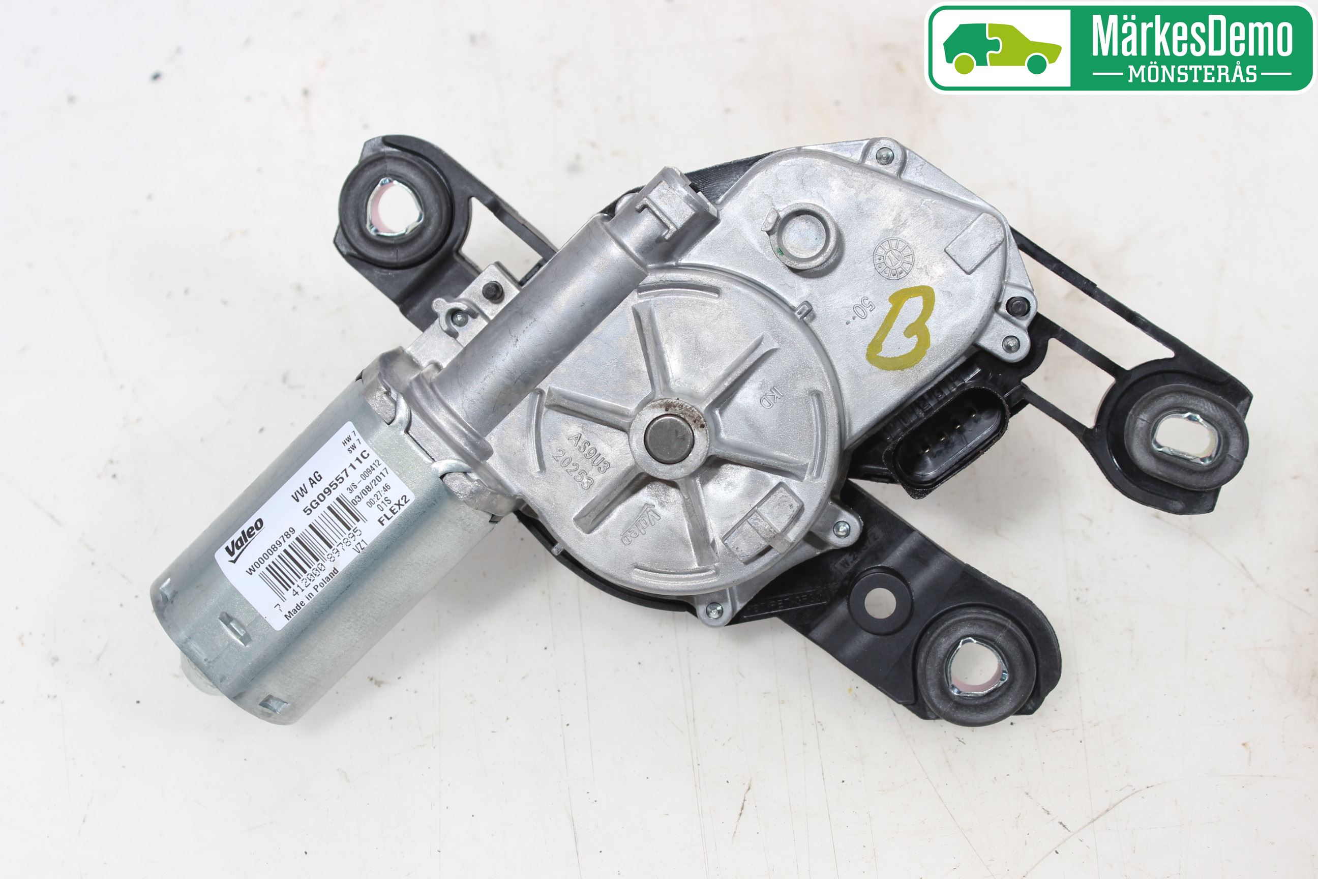 Volkswagen VW GOLF / E-GOLF VII 13-20 Torkarmotor Baklucka