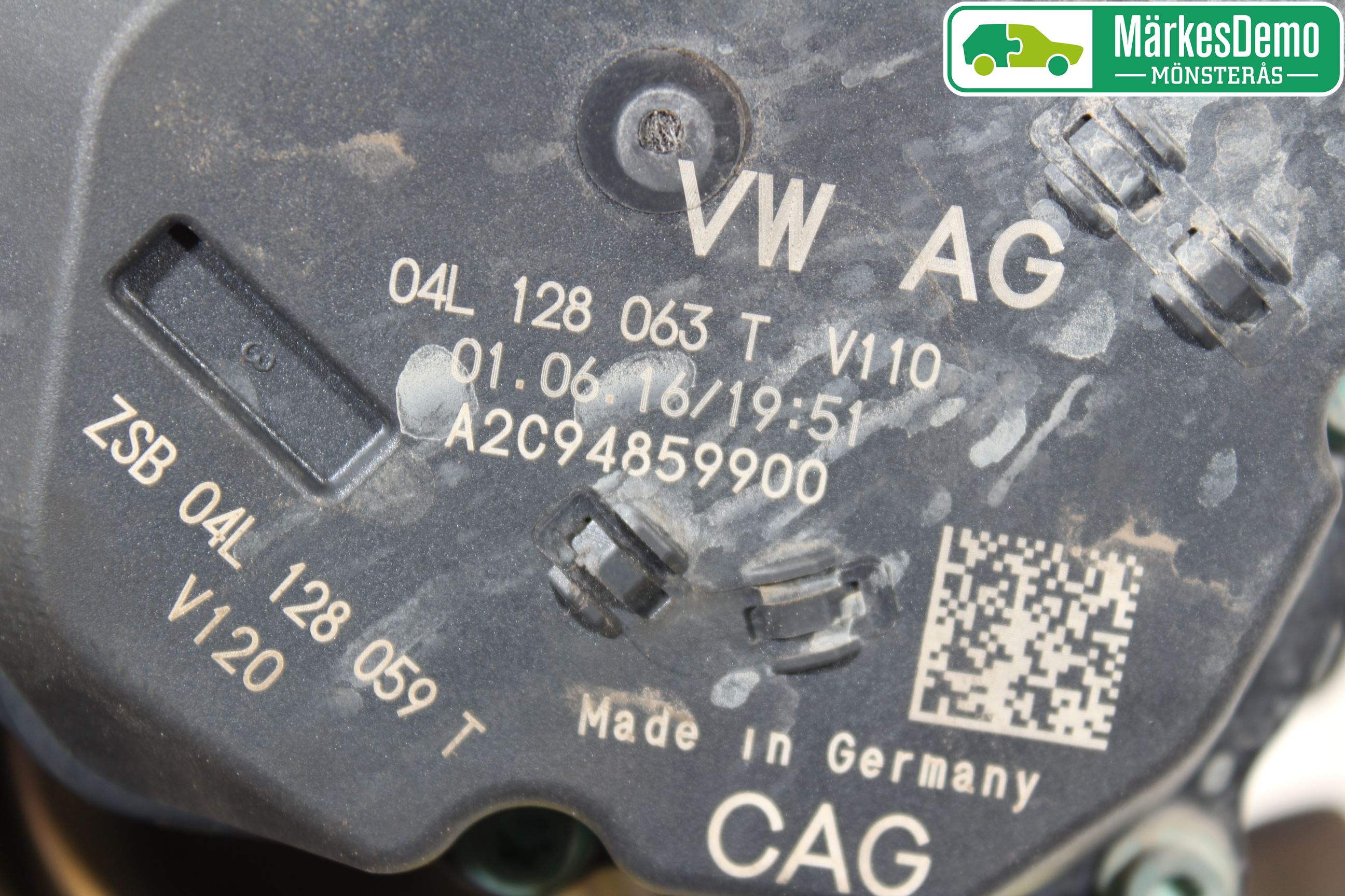 Volkswagen VW GOLF / E-GOLF VII 13-20 Injspjällhus