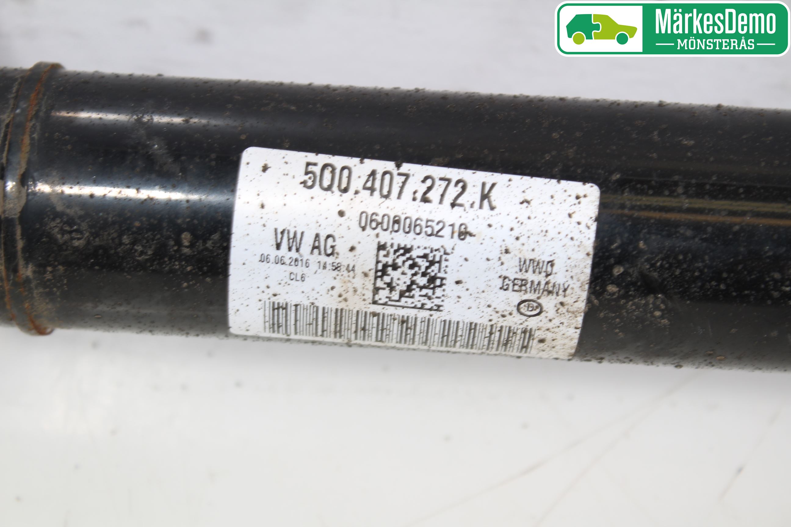 Volkswagen VW GOLF / E-GOLF VII 13-20 Drivaxel Fram Höger