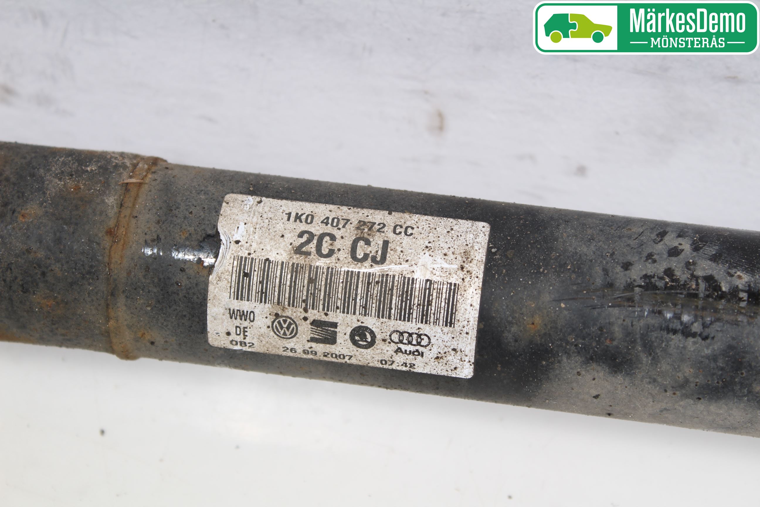 Volkswagen VW GOLF PLUS/CROSS GOLF 04-14 Drivaxel Fram Höger