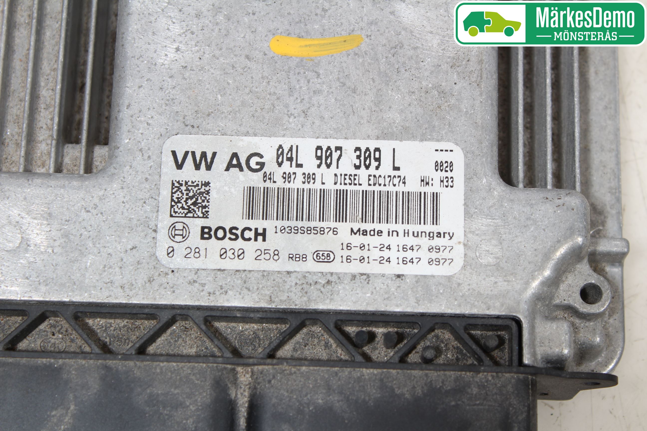 Audi A4/S4 B9 16-19 Styrenhet Insprut Bensin