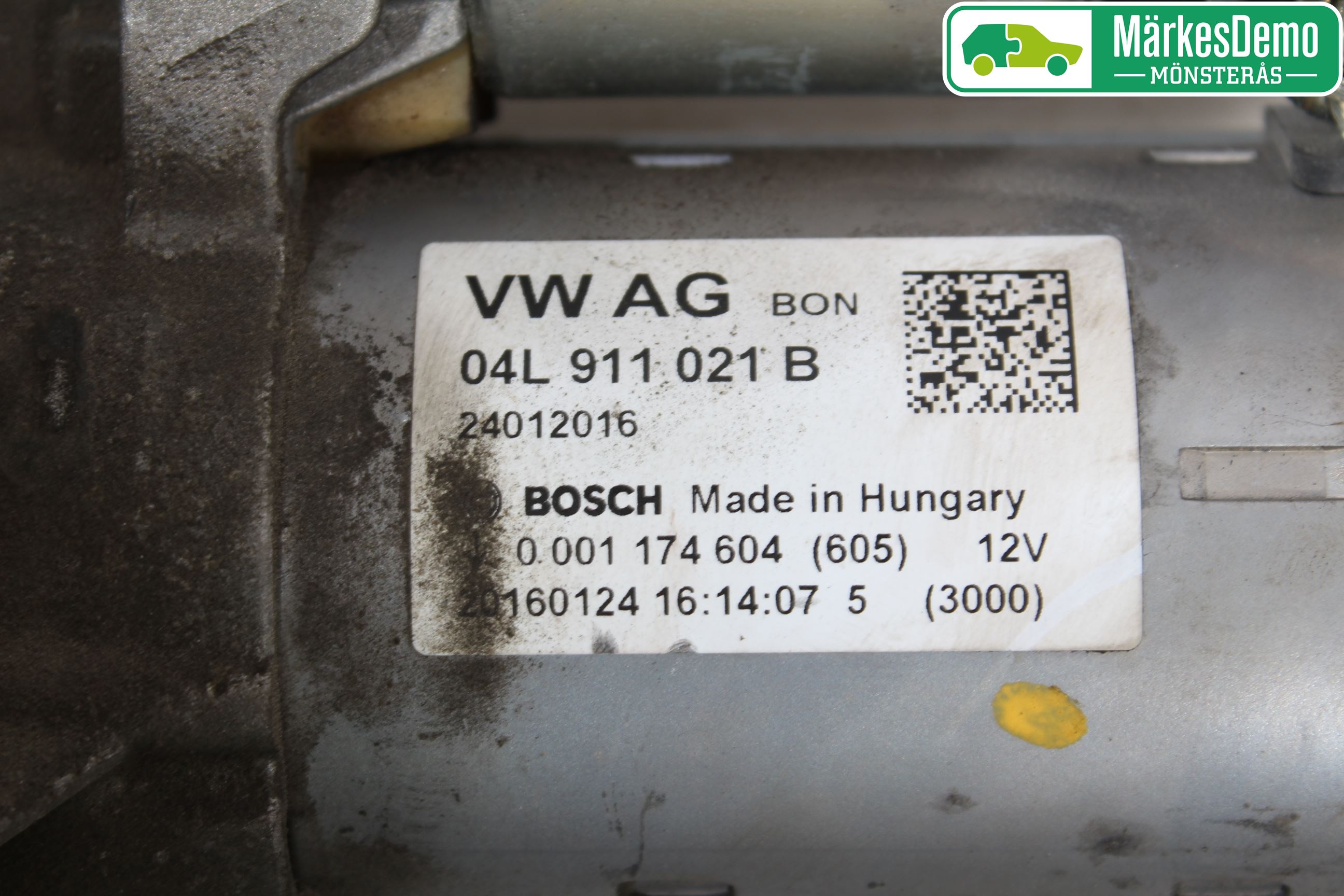 Audi A4/S4 B9 16-19 Startmotor Diesel