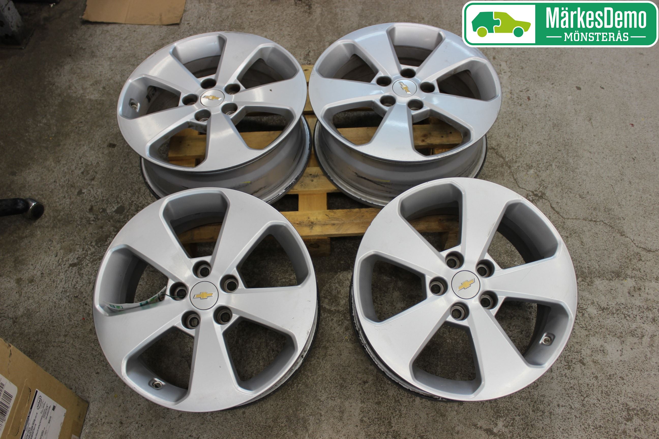 GM CHEVROLET CRUZE Fälgsats Aluminium