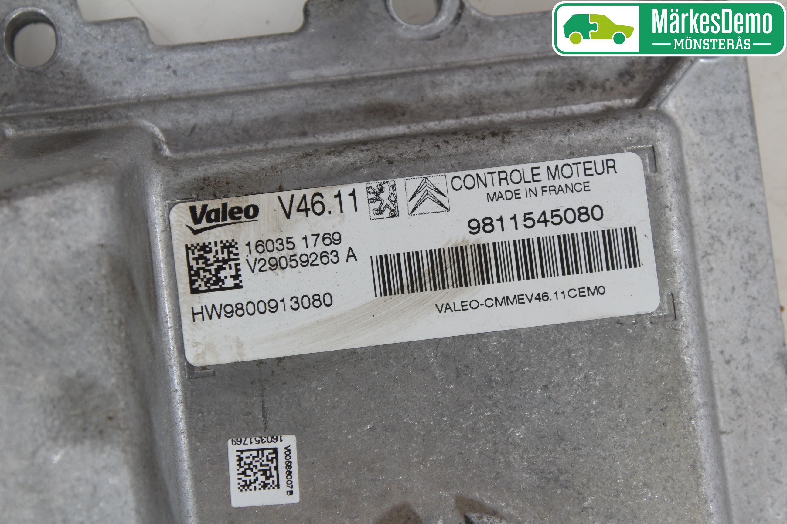 Peugeot 2008 13-20 Styrenhet Insprut Bensin