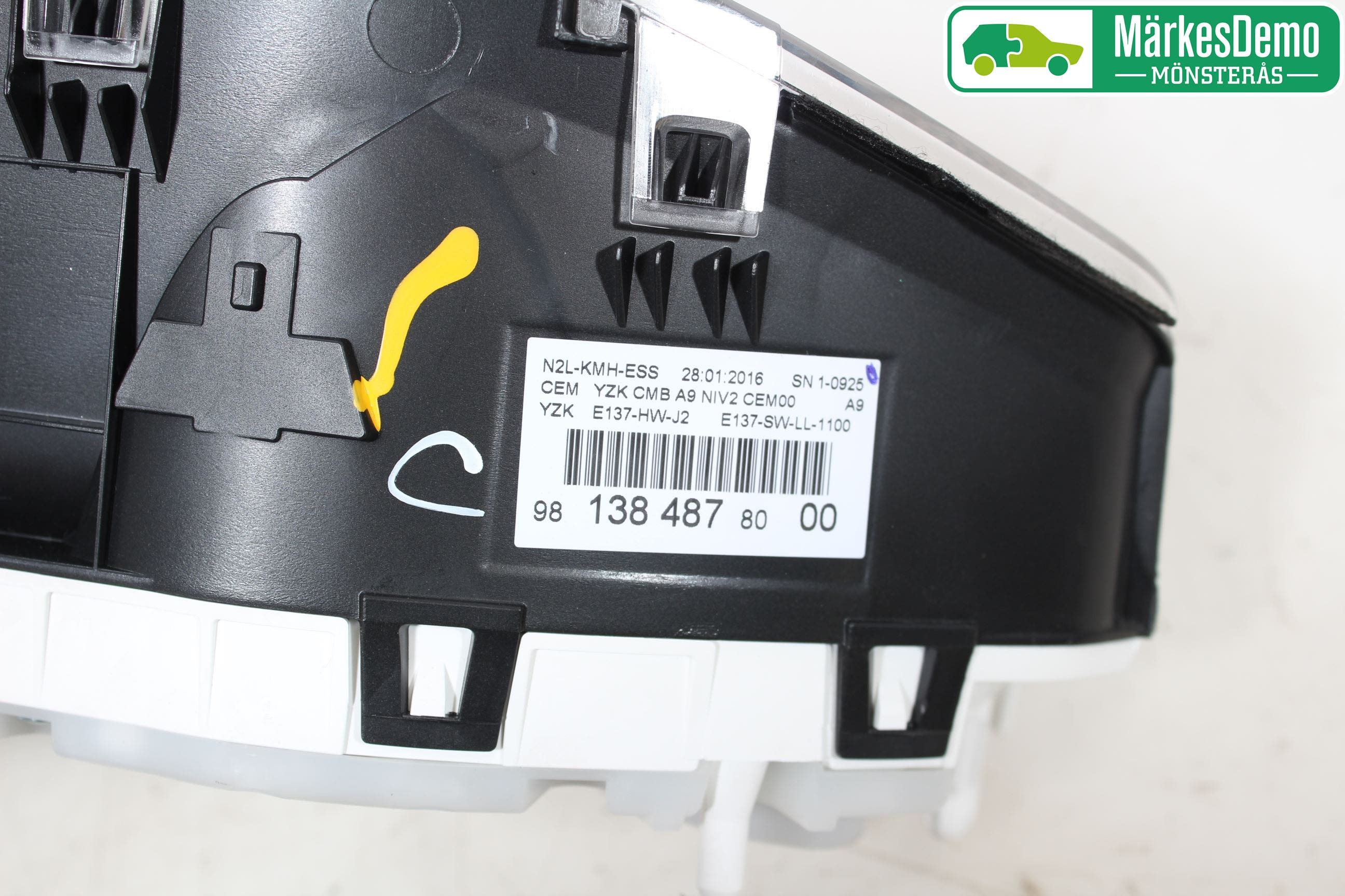 Peugeot 2008 13-20 Instrument Komb