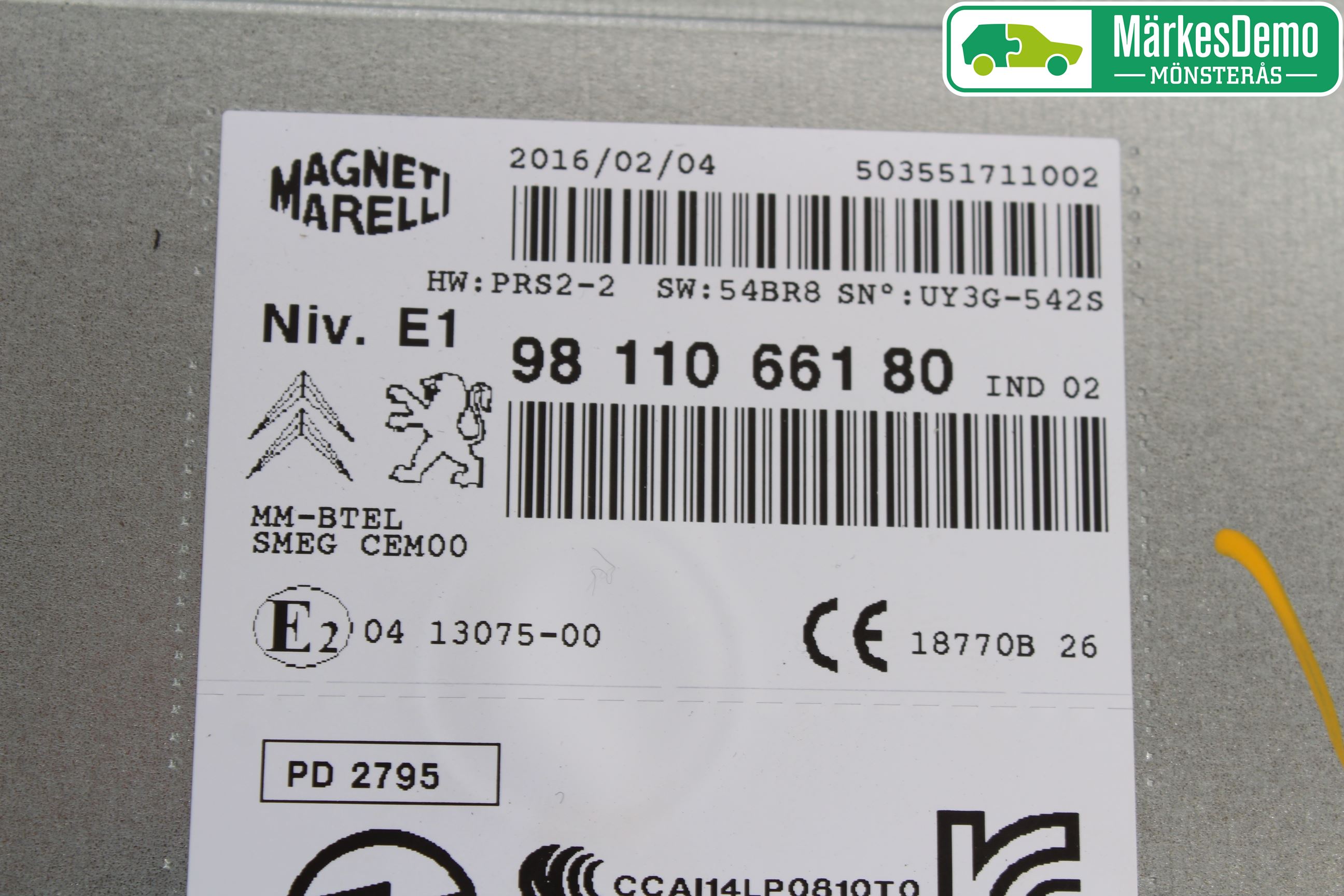 Peugeot 2008 13-20 Radio