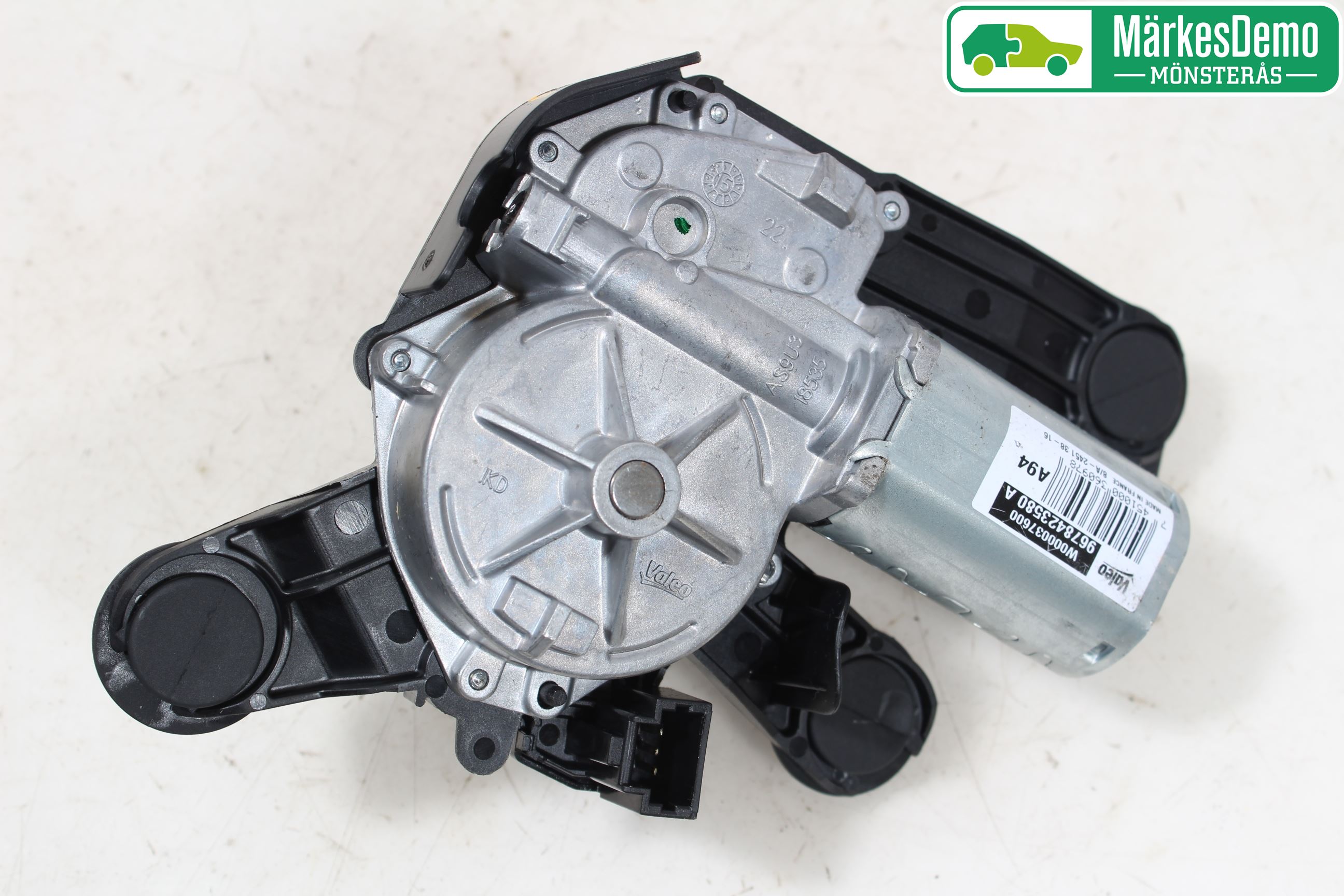 Peugeot 2008 13-20 Torkarmotor Baklucka