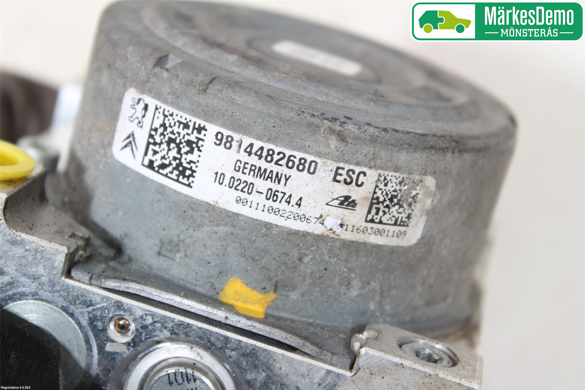 Peugeot 2008 13-20 Abs Hydraulaggregat