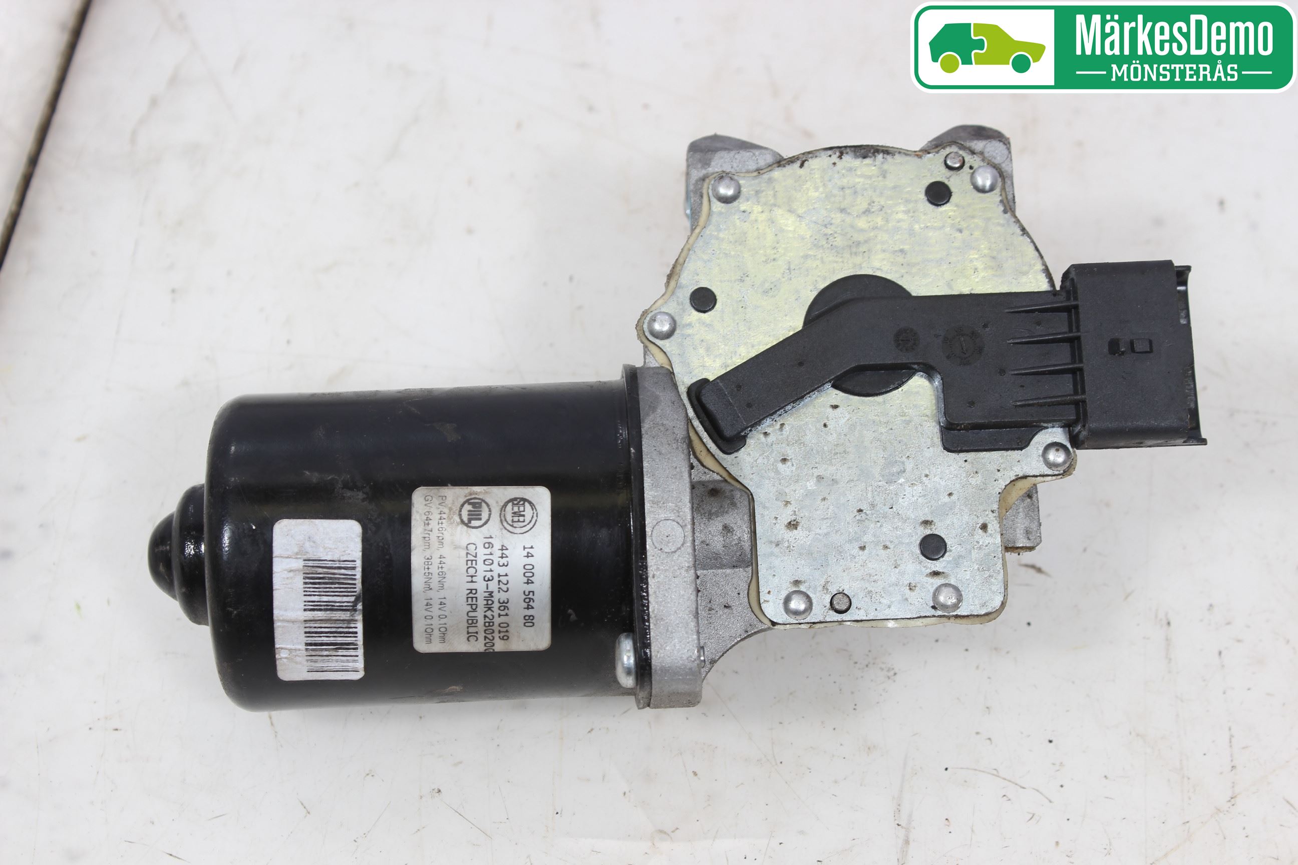 Peugeot EXPERT 15-16 Torkarmotor Vindruta