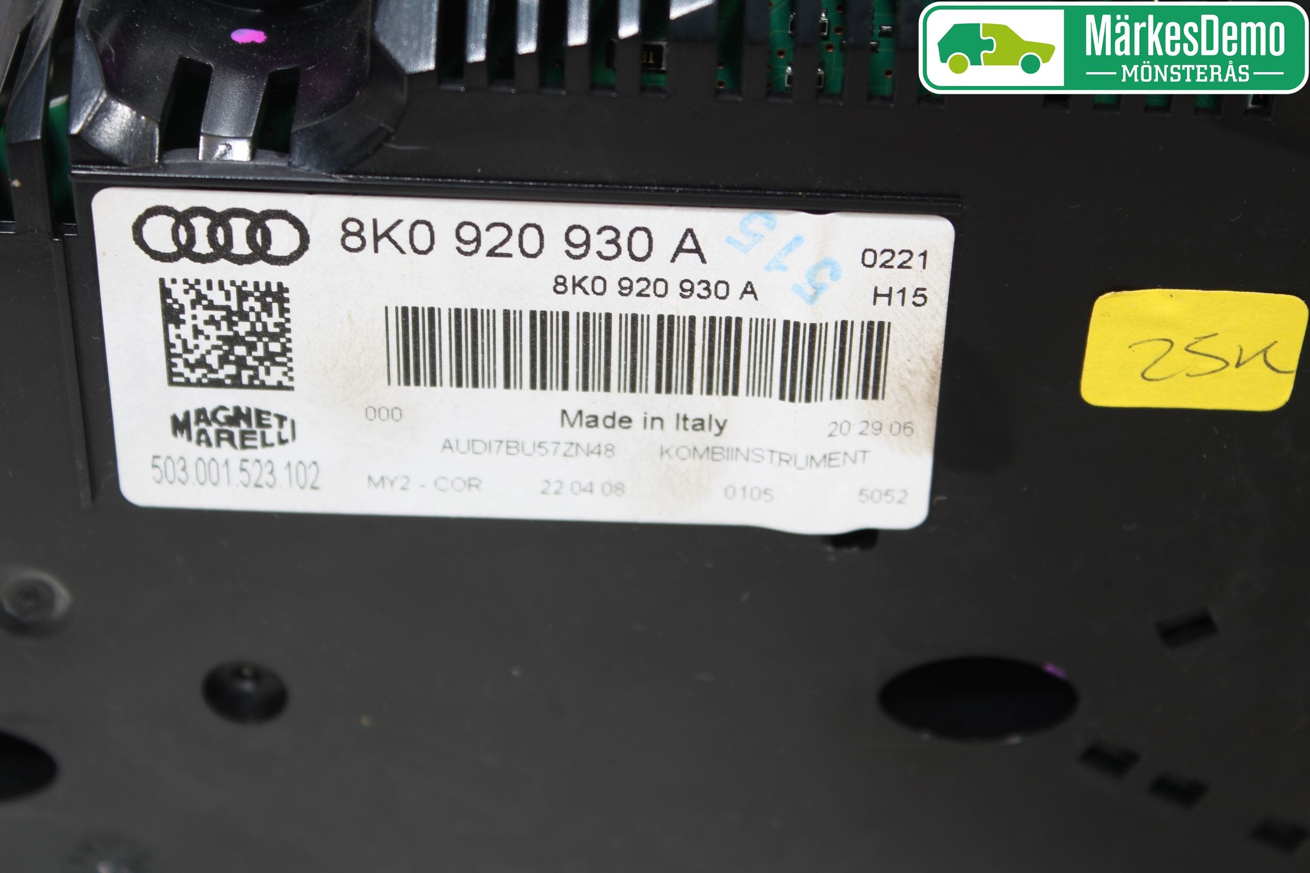 Audi A4/S4 08-11 Instrument Komb