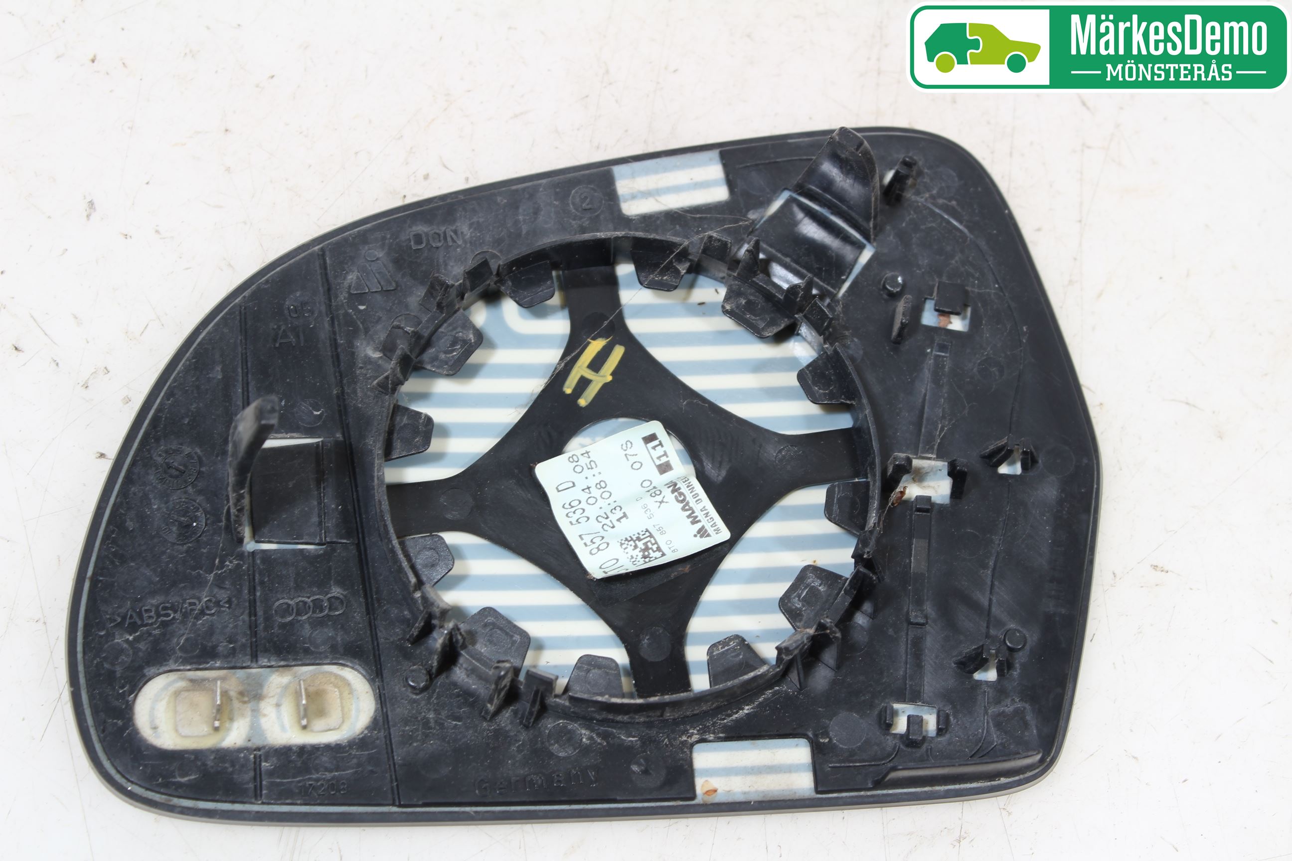 Audi A4/S4 08-11 Spegelglas Hö