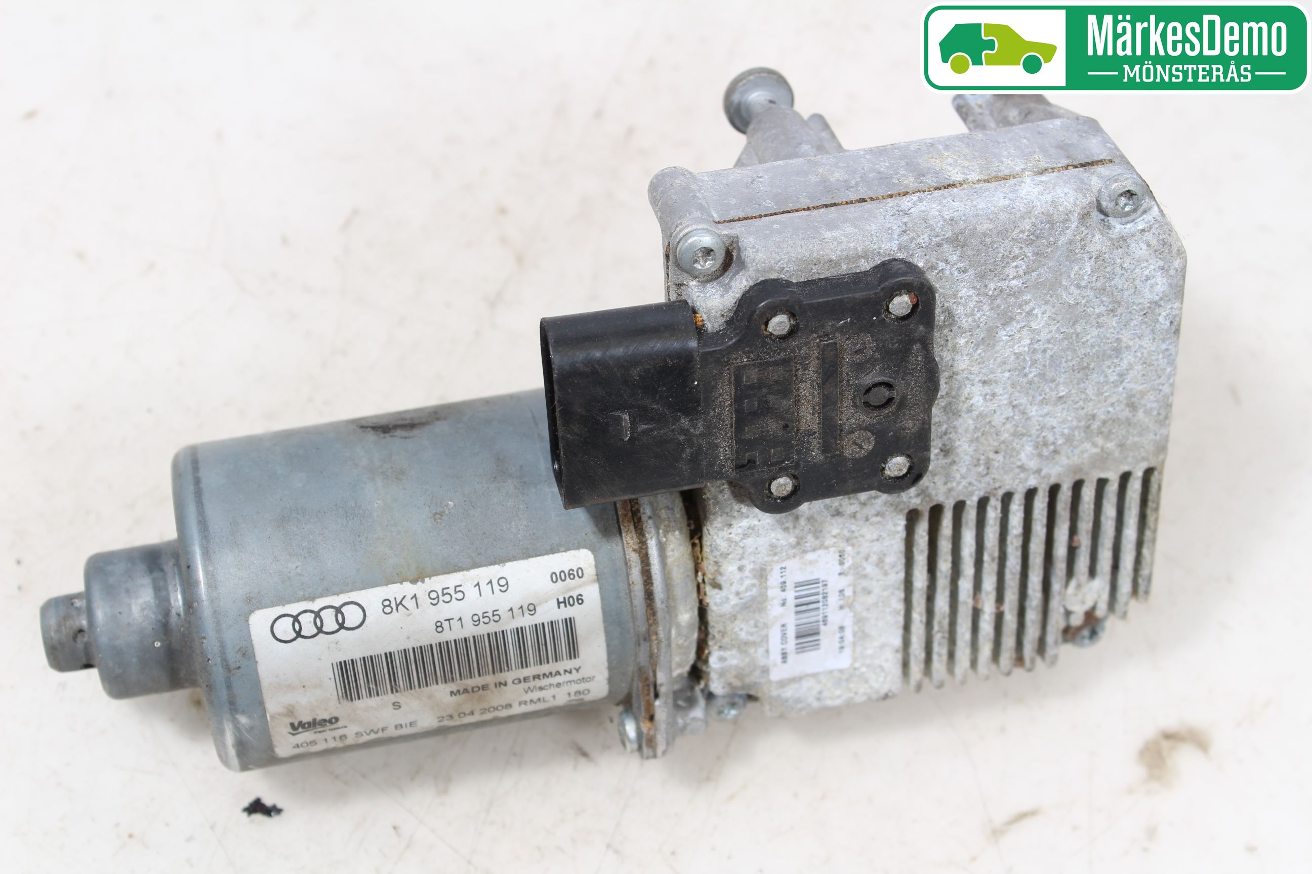 Audi A4/S4 08-11 Torkarmotor Vindruta