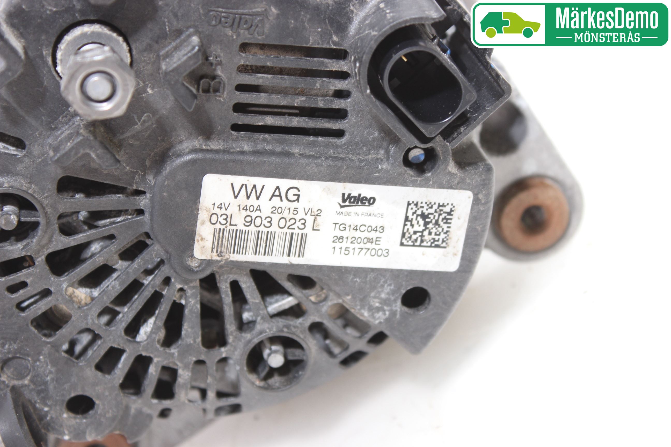 Volkswagen VW PASSAT 15-19 Generator