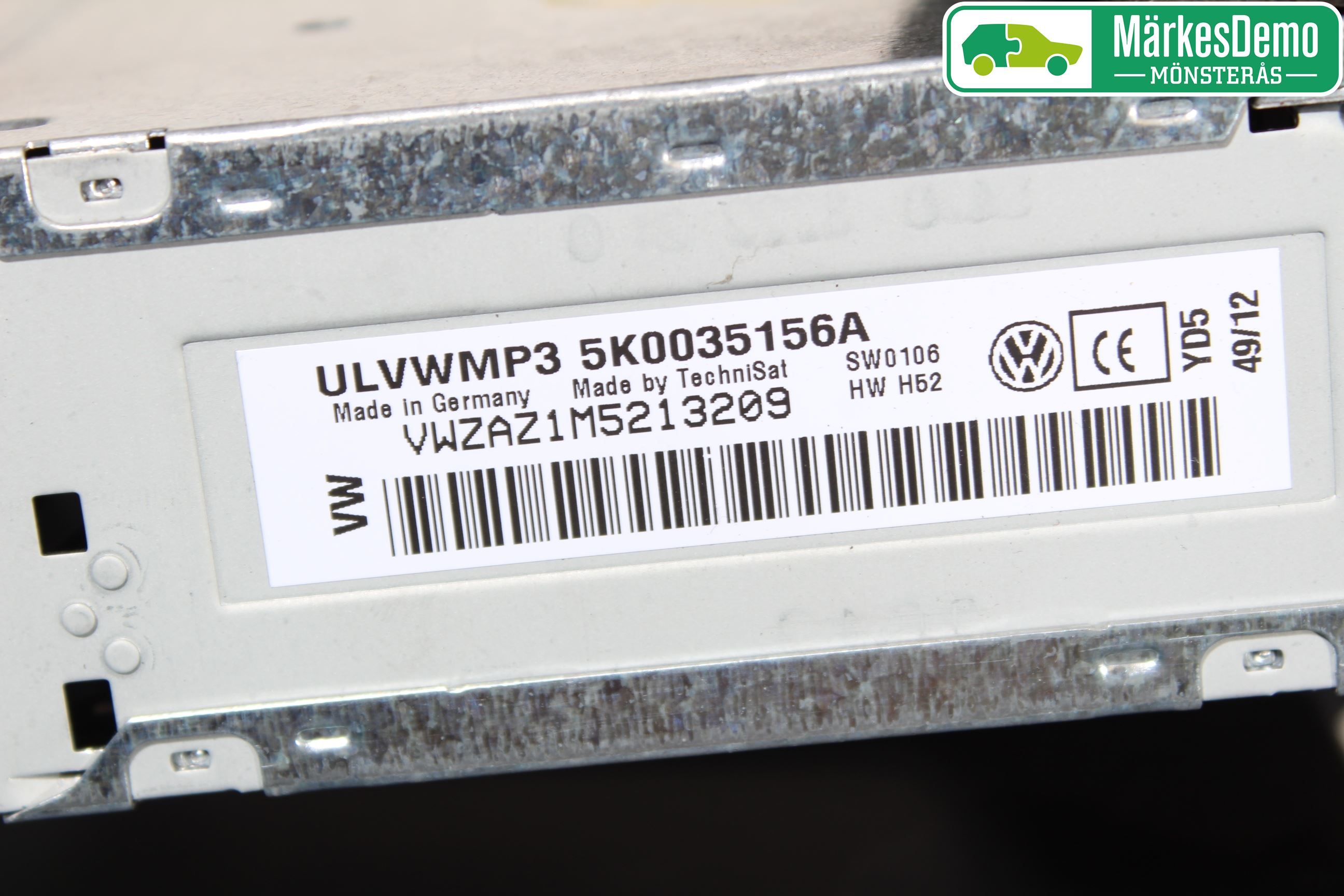 Volkswagen VW PASSAT 11-14 Radio