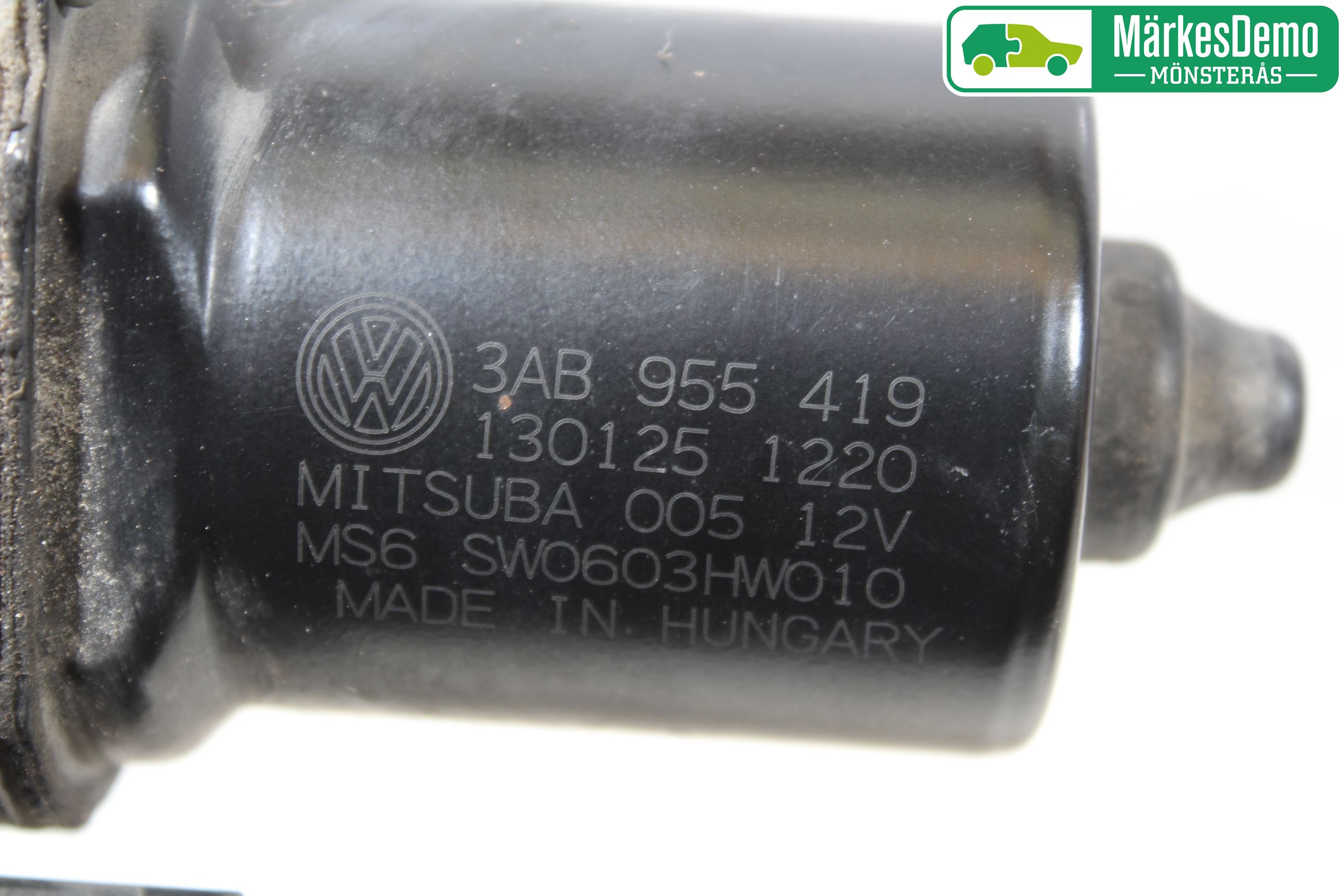 Volkswagen VW PASSAT 11-14 Torkarmotor Vindruta