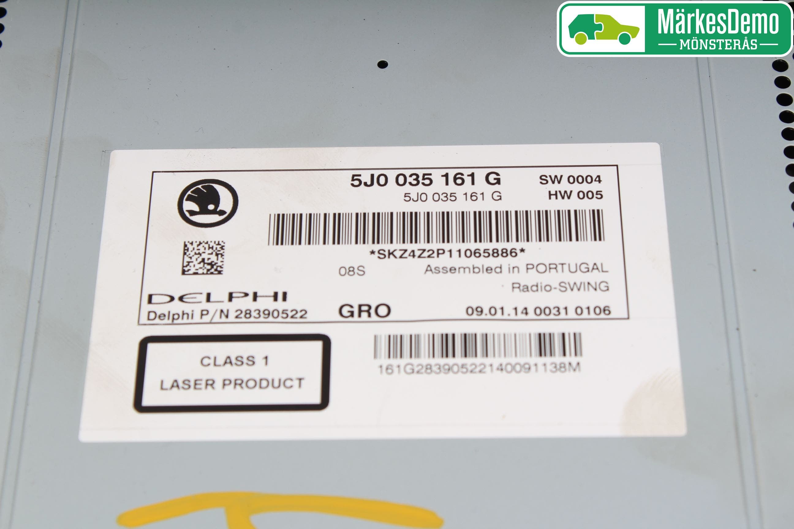 Skoda FABIA 07-14 Radio