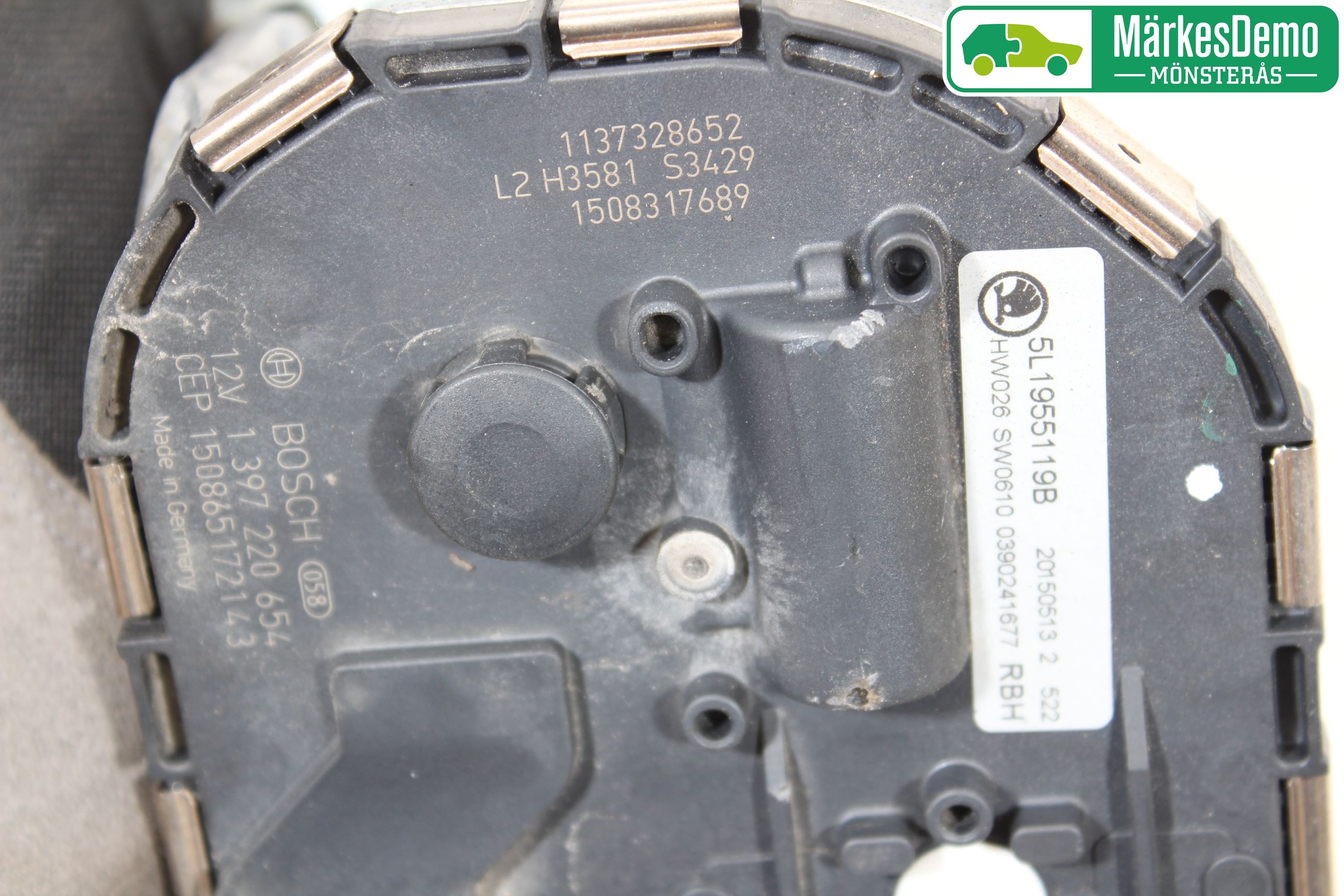 Skoda YETI Torkarmotor Vindruta