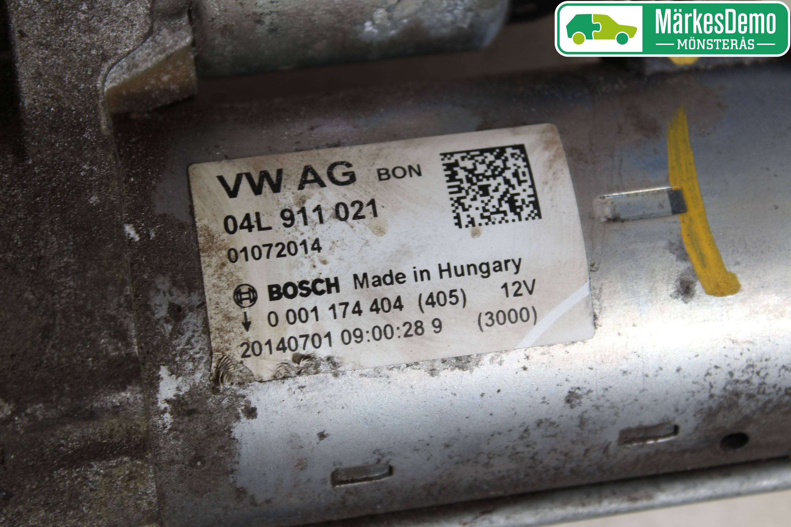 Audi A6/S6 4G 11-18 Startmotor Diesel