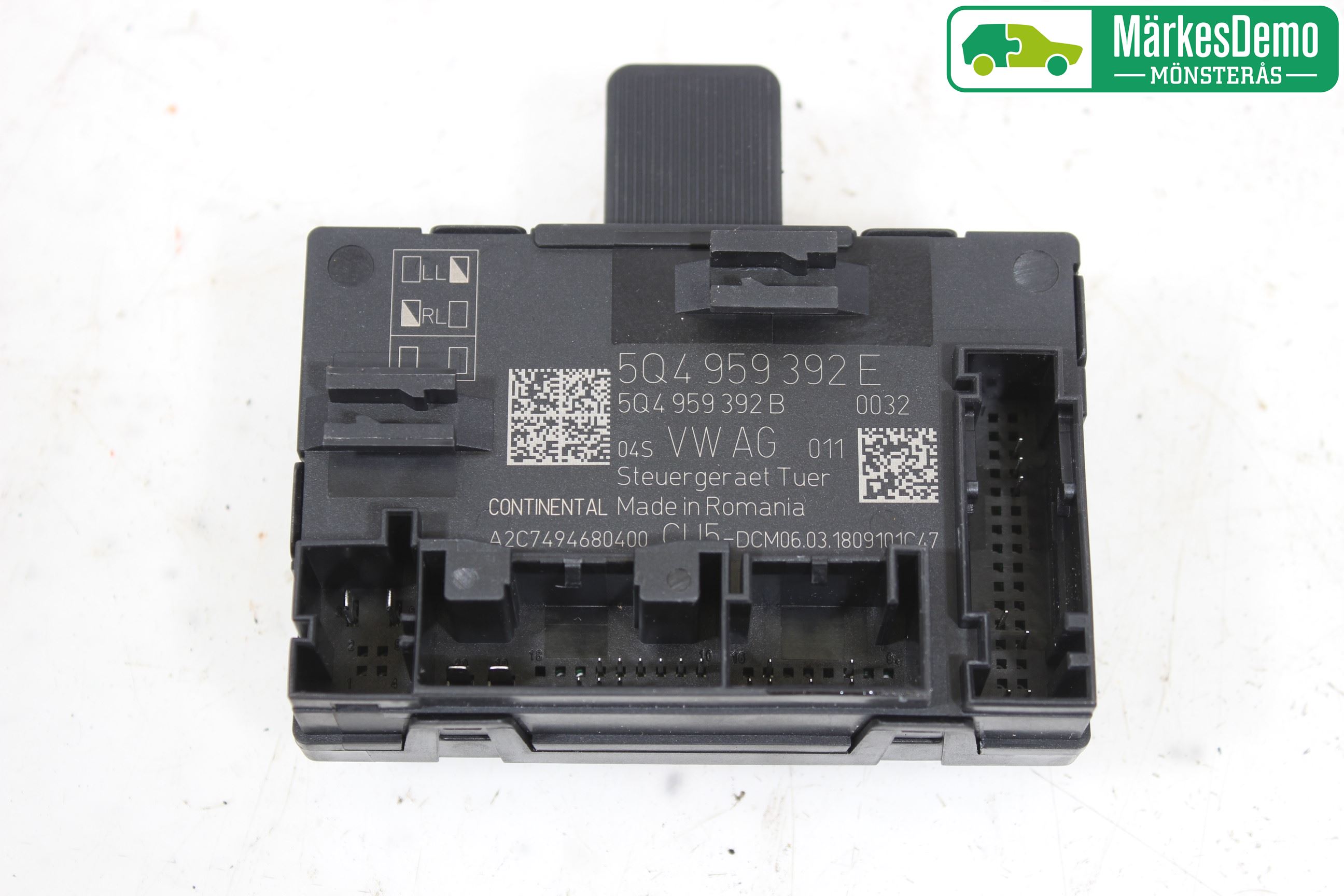 Volkswagen VW GOLF / E-GOLF VII 13-20 Styrenhet Dörr