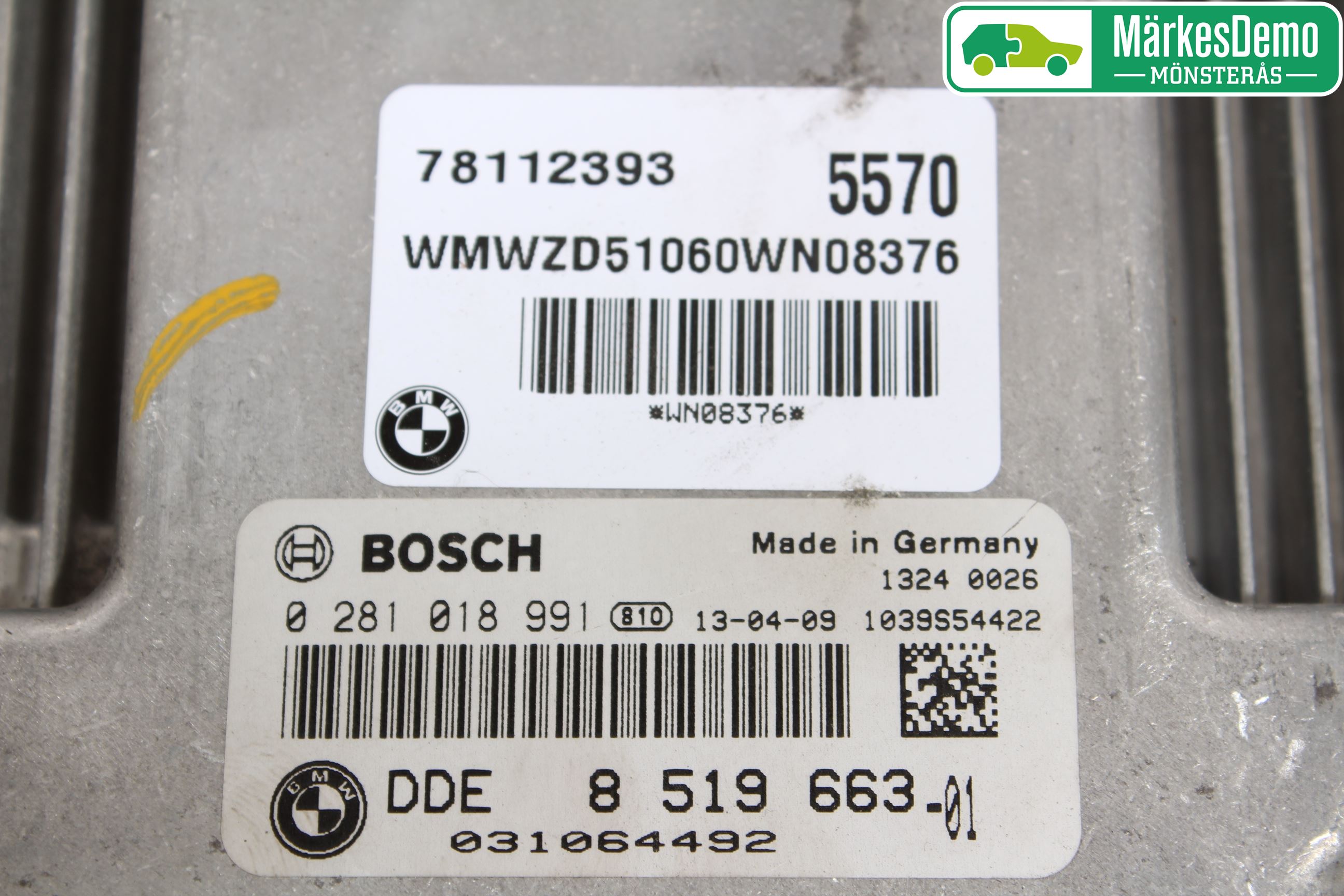 Mini COUPE R56 05-14 Styrenhet Insprut Bensin