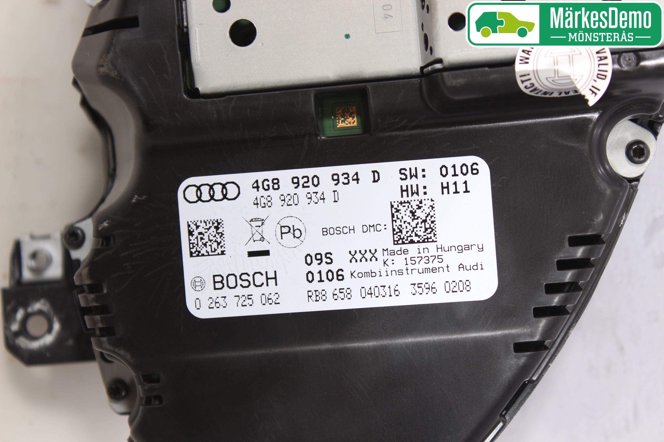 Audi A6/S6 4G 11-18 Instrument Komb
