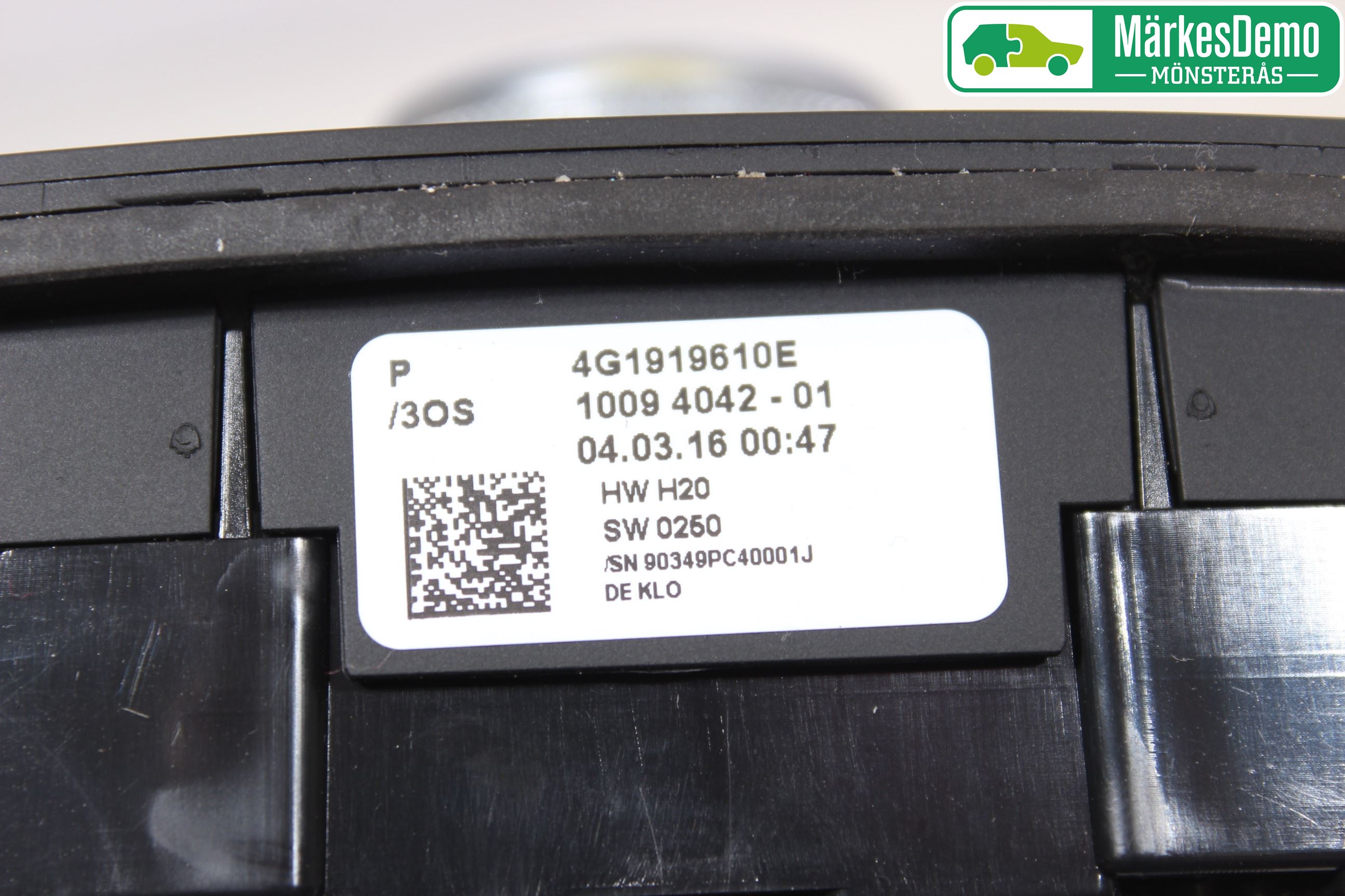 Audi A6/S6 4G 11-18 Strömställare Övrigt