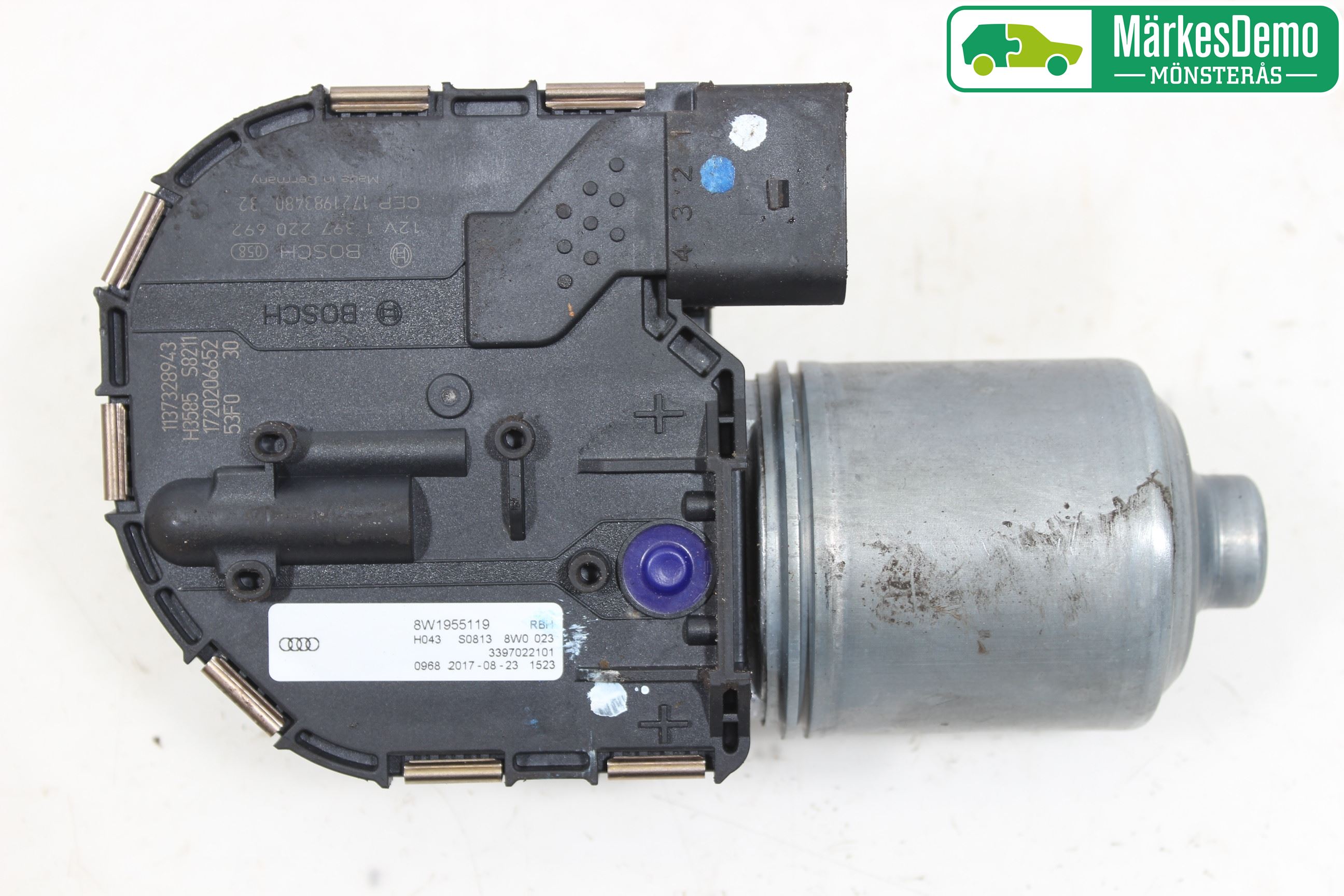 Audi A4/S4 B9 16-19 Torkarmotor Vindruta
