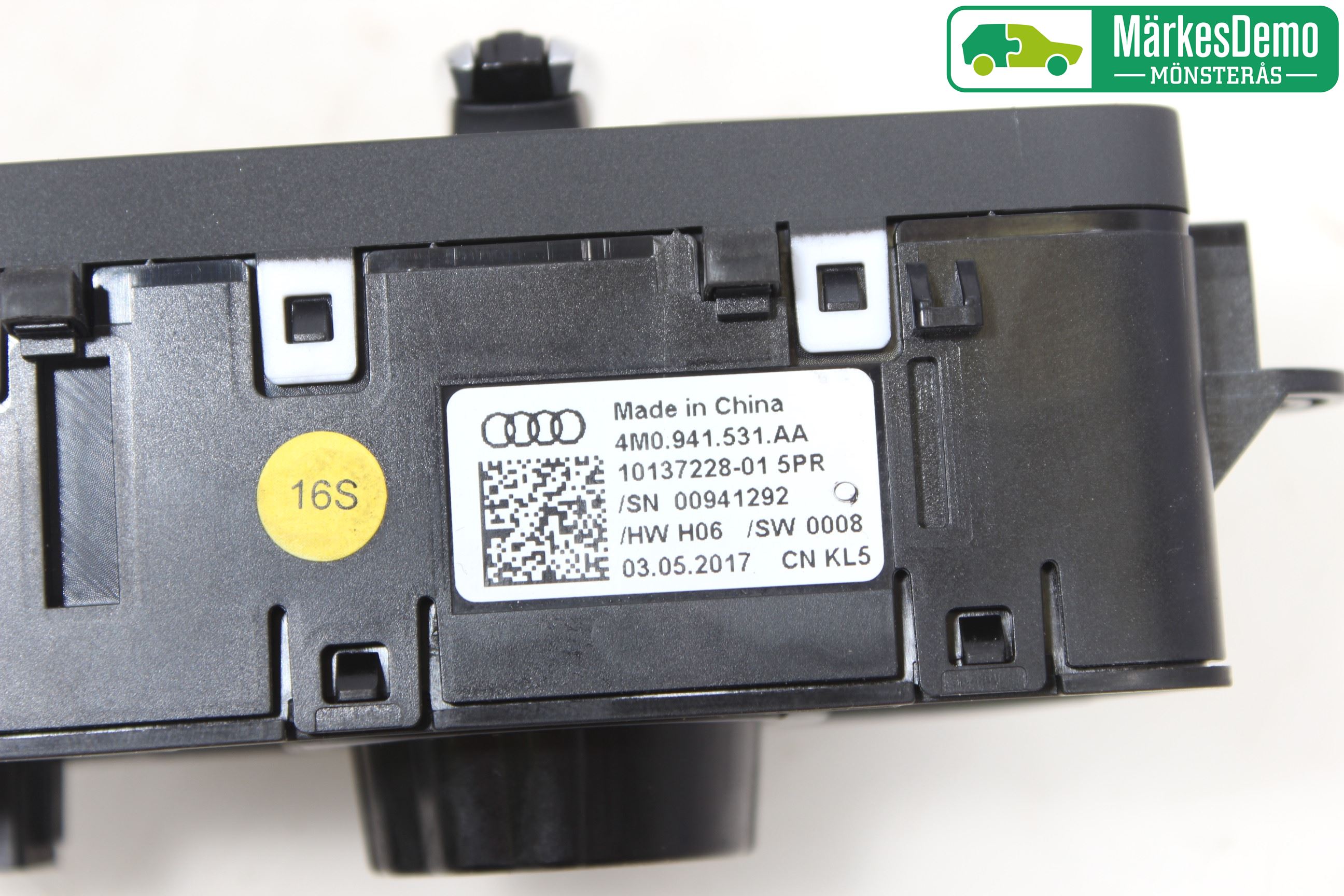 Audi A4/S4 B9 16-19 Strömställare Ljus