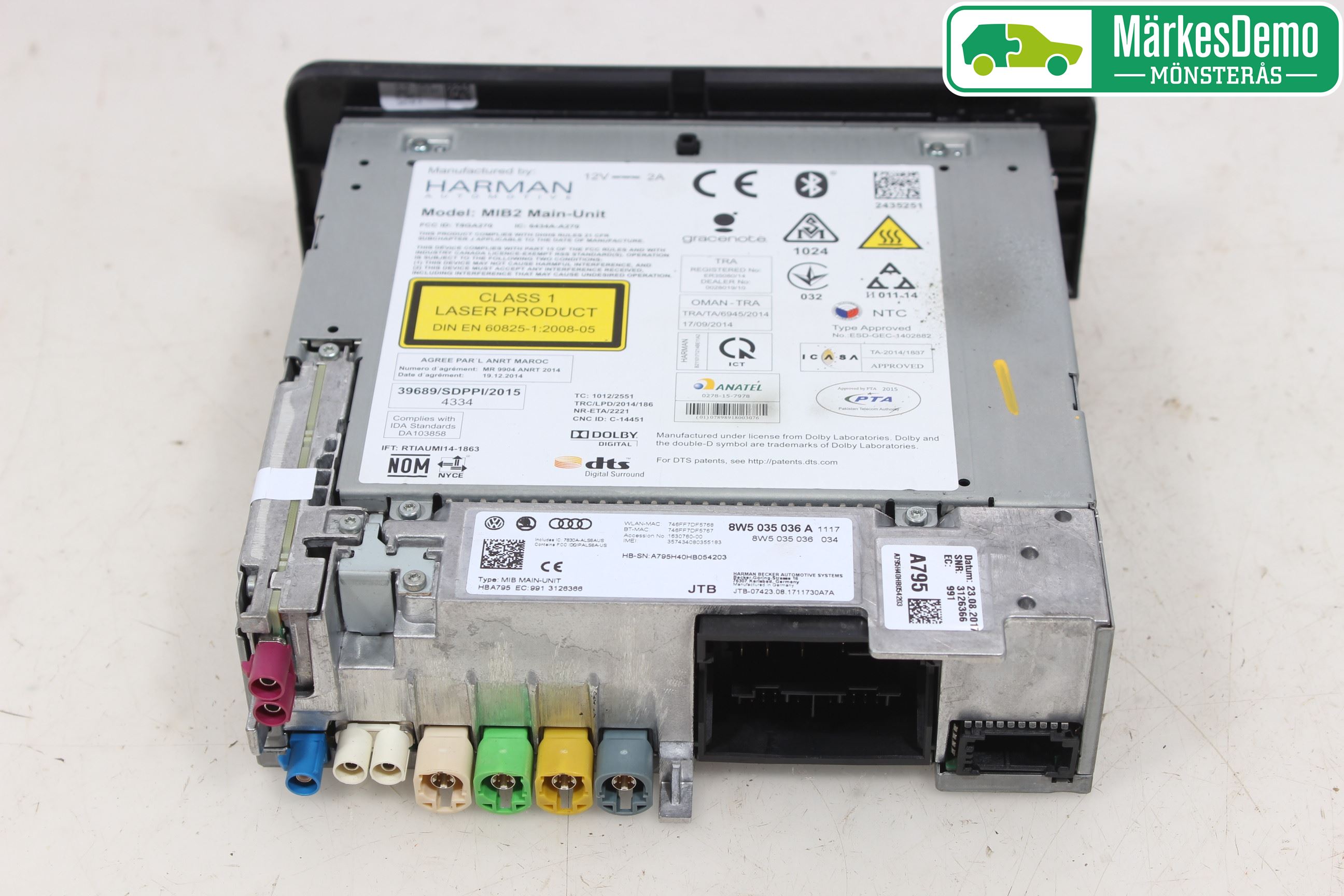 Audi A4/S4 B9 16-19 Radio