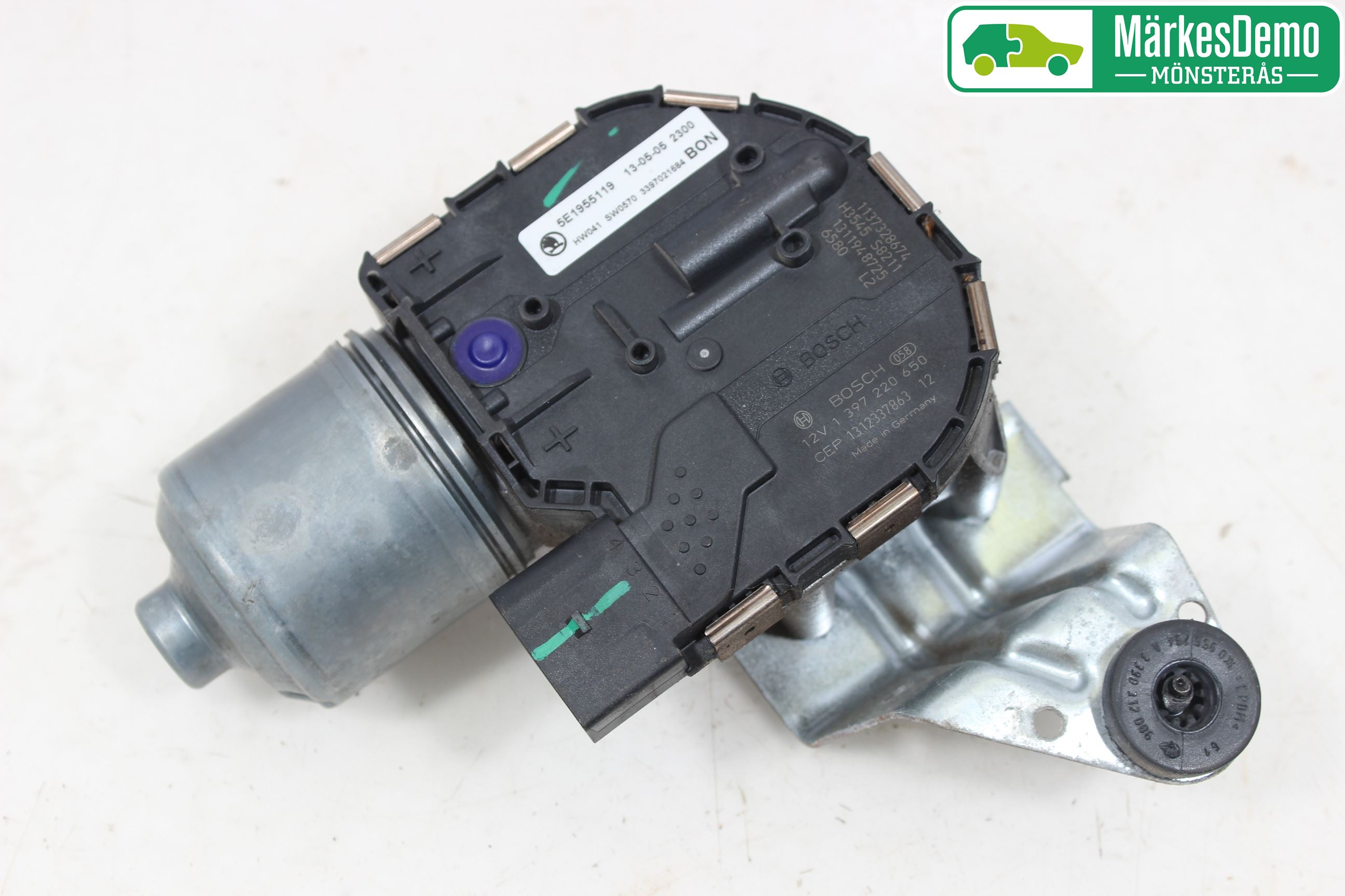 Skoda OCTAVIA (5E) 13-20 Torkarmotor Vindruta