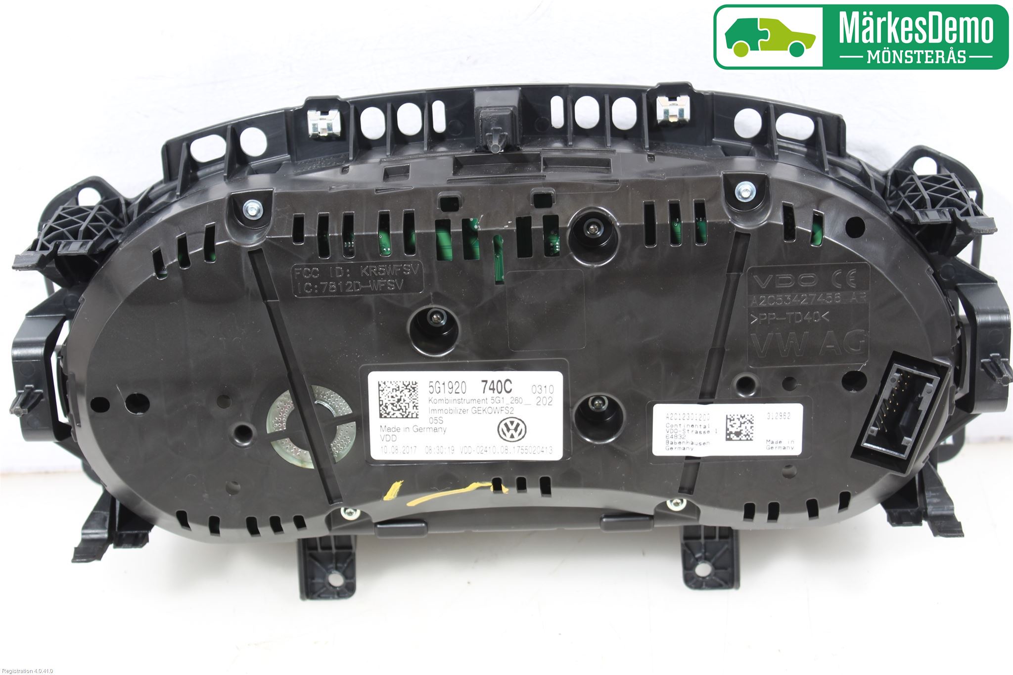 Volkswagen VW GOLF / E-GOLF VII 13-20 Instrument Komb