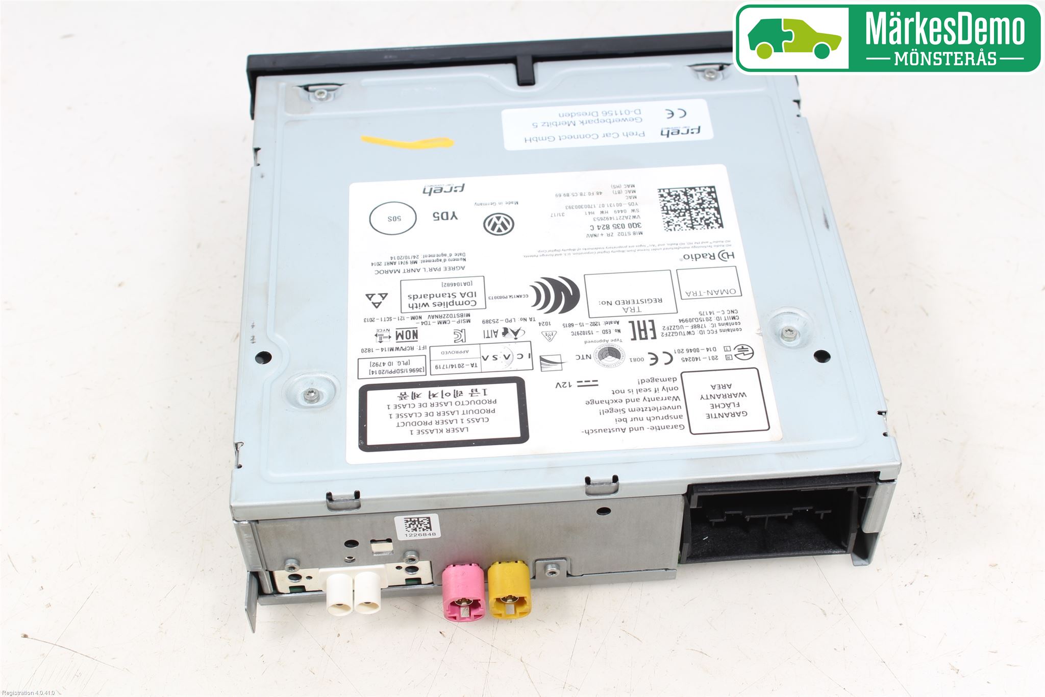 Volkswagen VW GOLF / E-GOLF VII 13-20 Radio