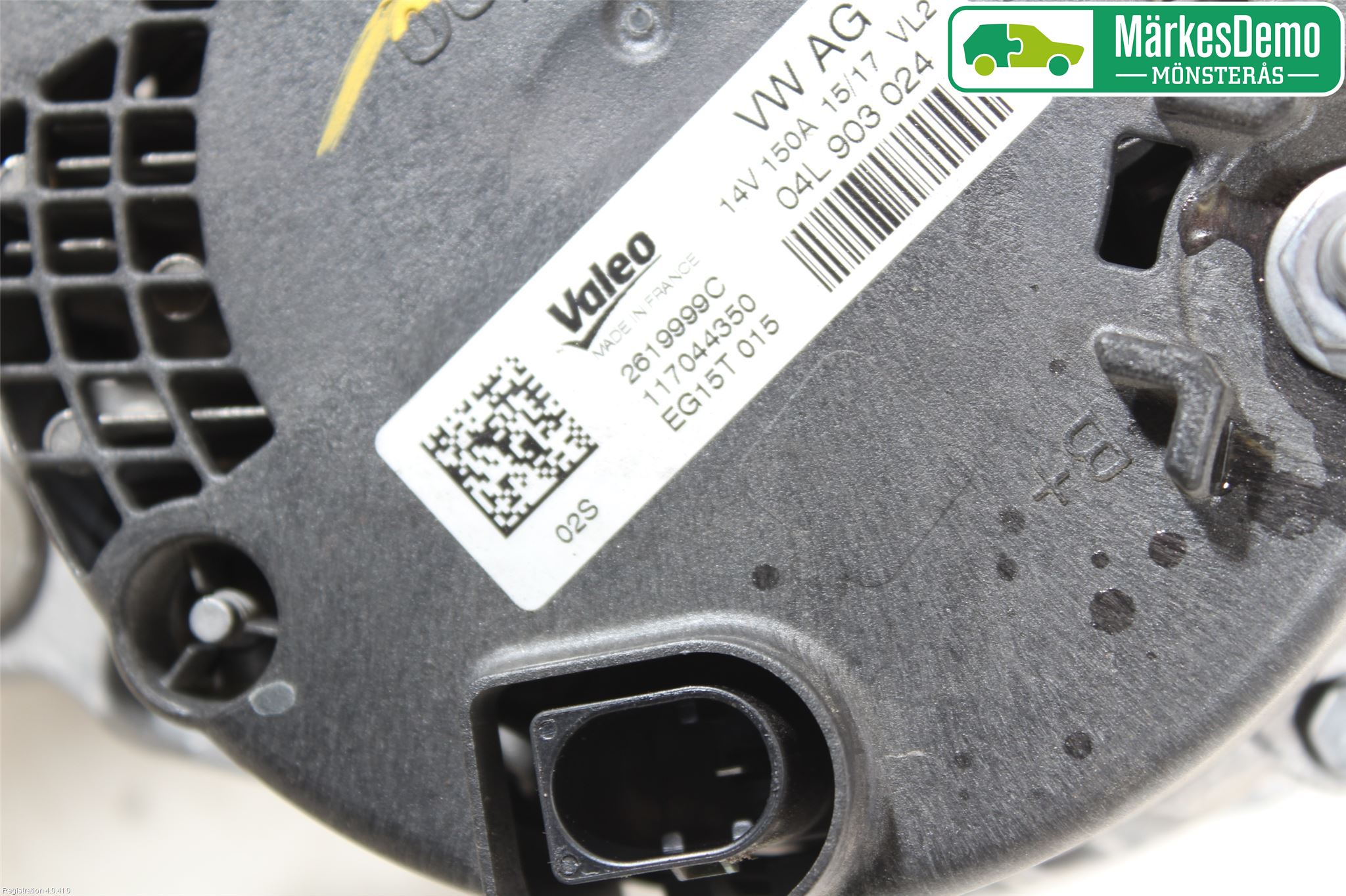 Audi A4/S4 B9 16-19 Generator