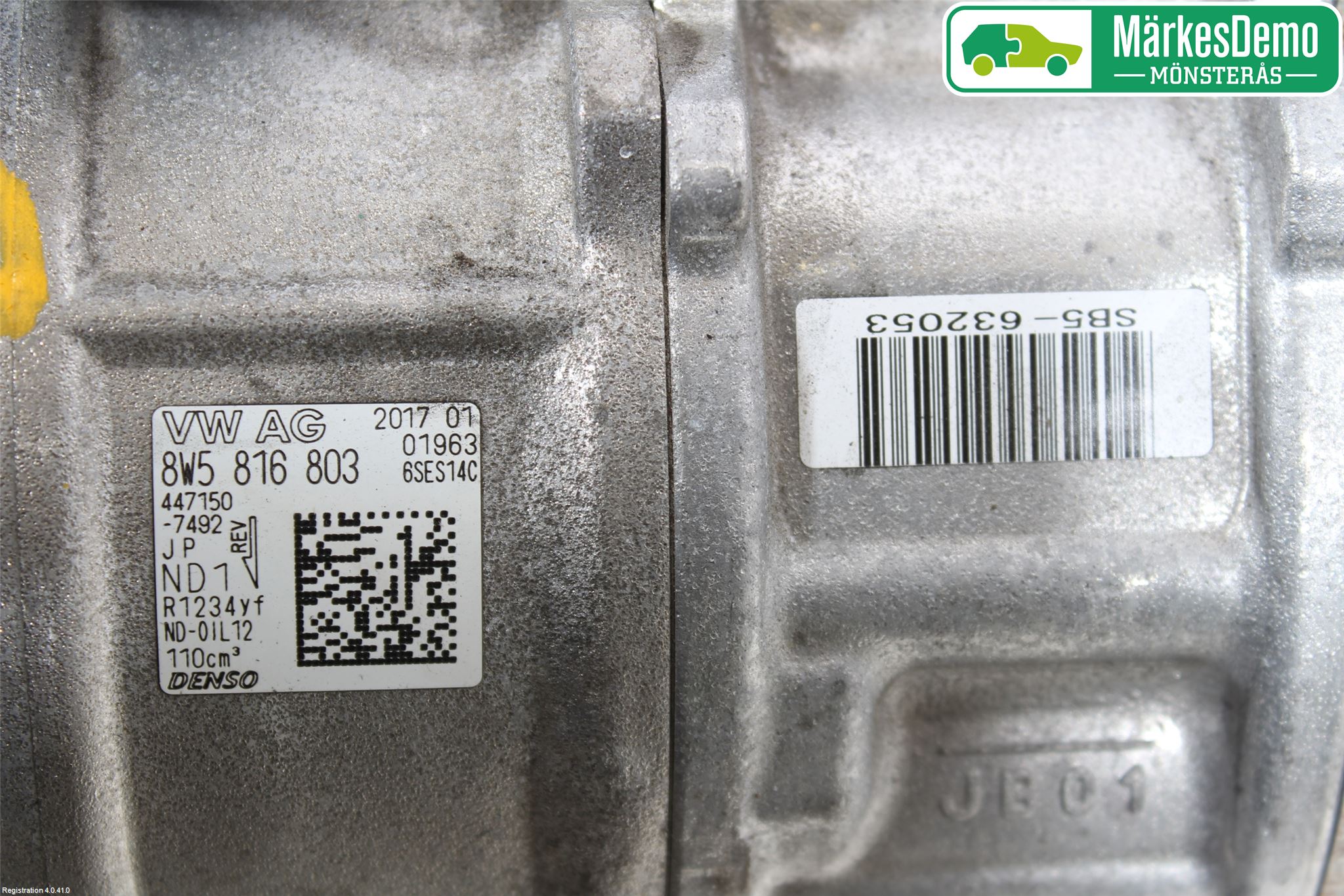 Audi A4/S4 B9 16-19 Ac Kompressor