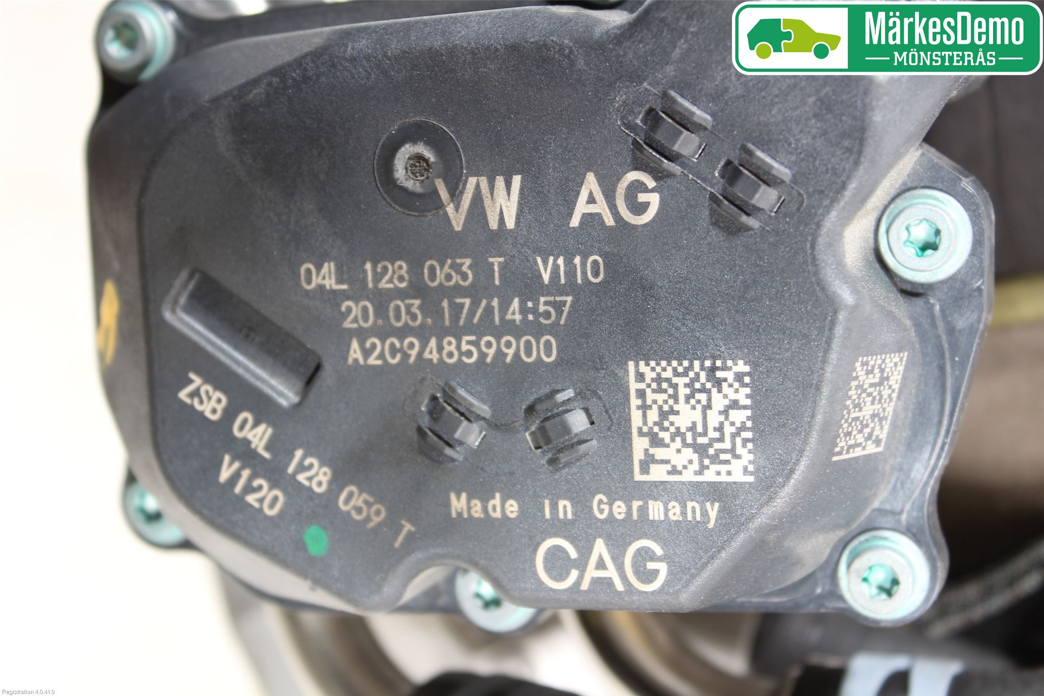 Audi A4/S4 B9 16-19 Injspjällhus