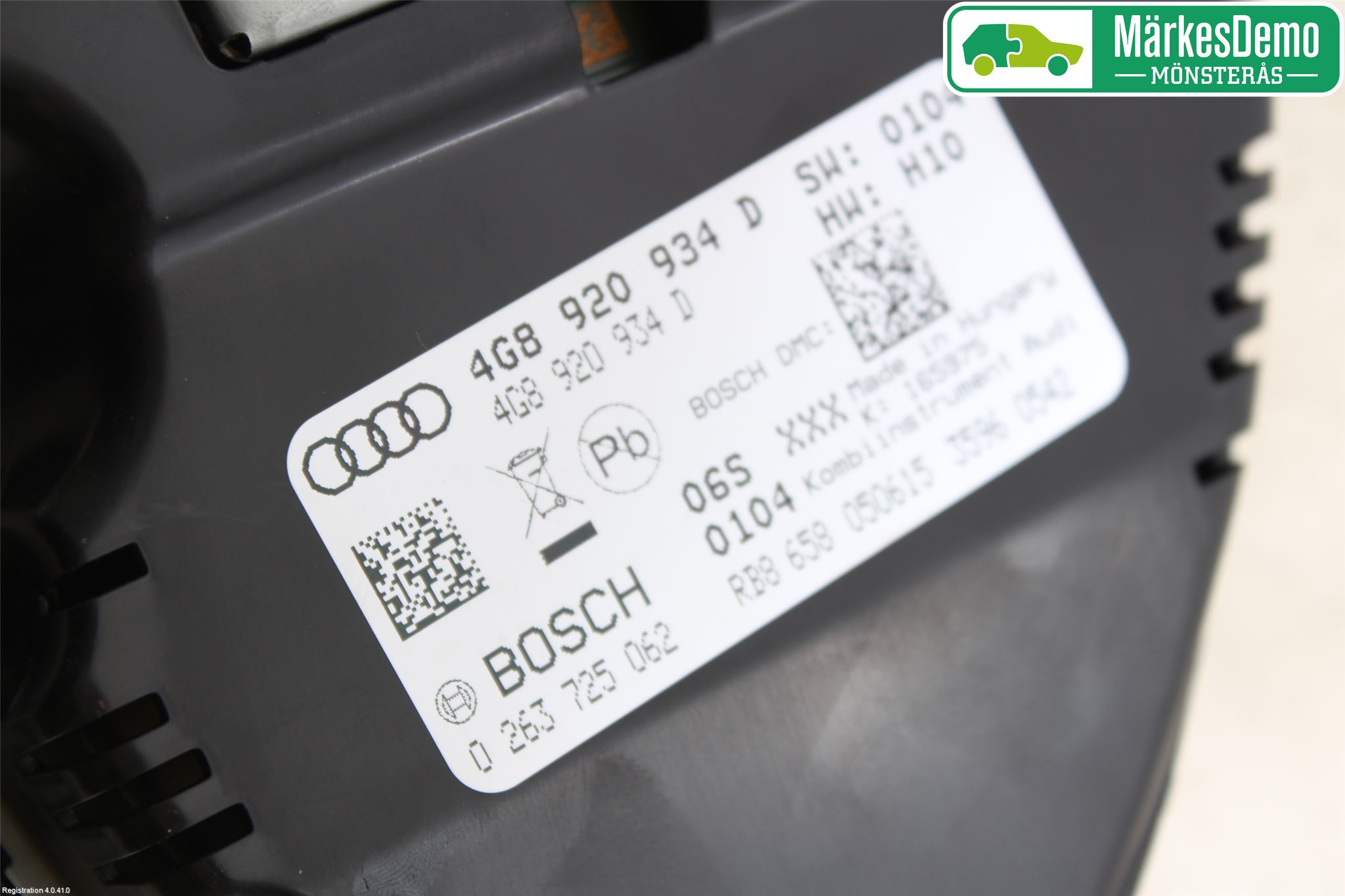Audi A6/S6 4G 11-18 Instrument Komb