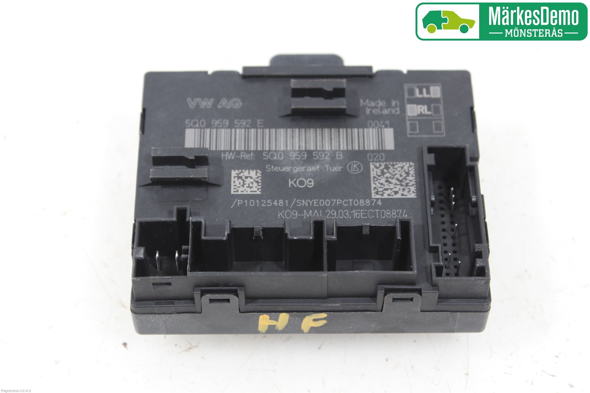 Volkswagen VW PASSAT 15-19 Styrenhet Dörr