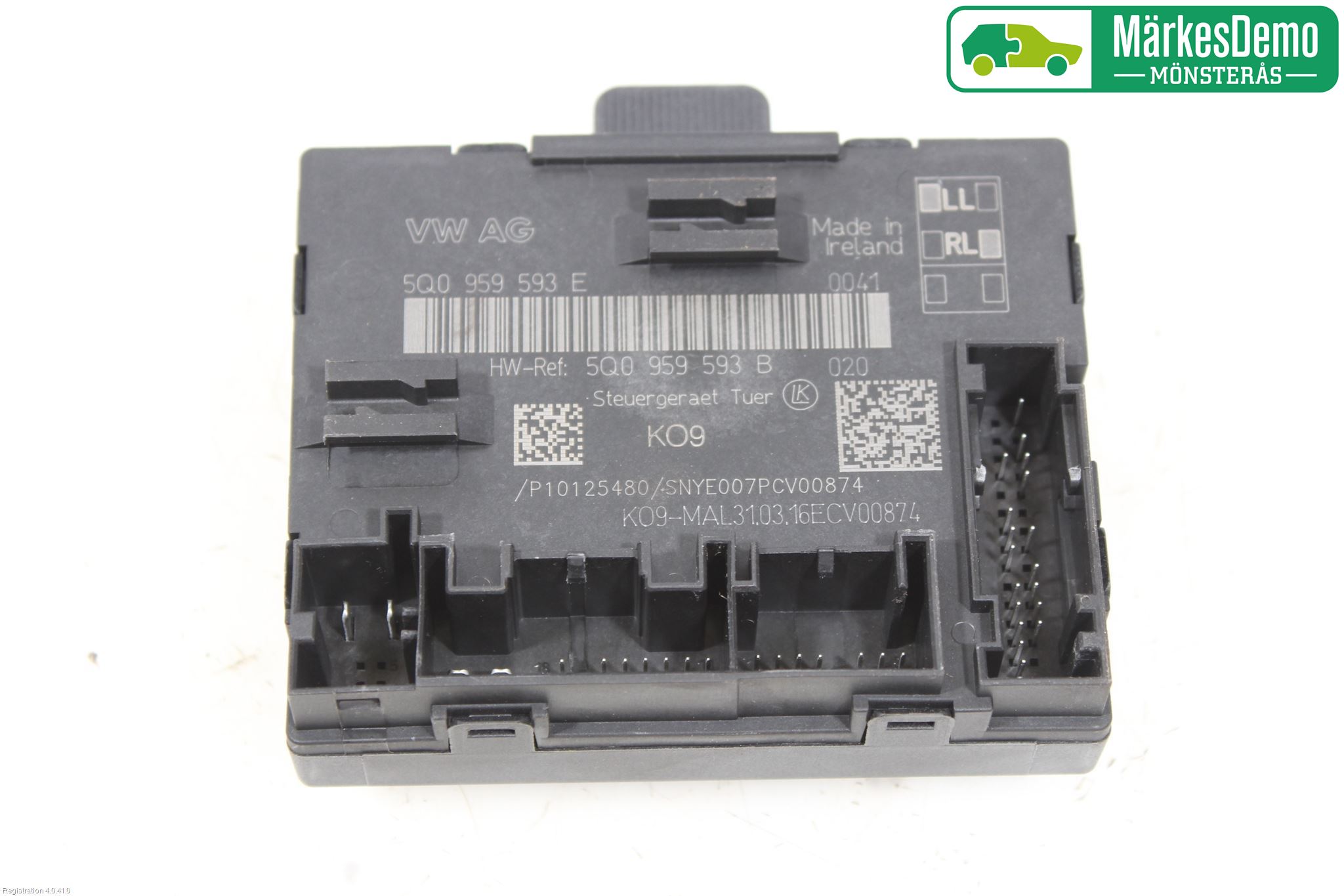 Volkswagen VW PASSAT 15-19 Styrenhet Dörr