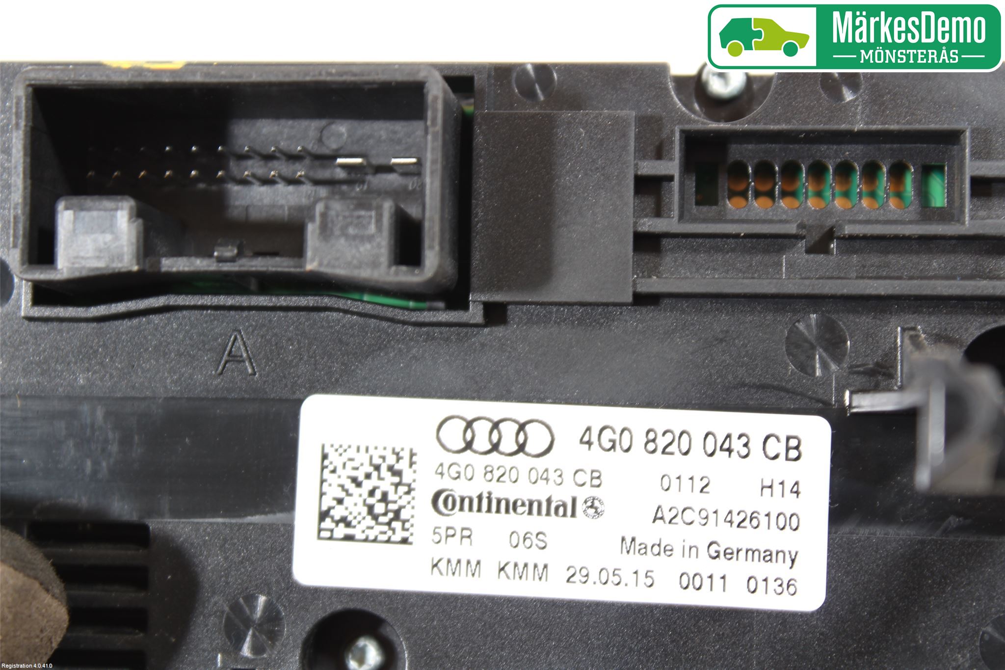 Audi A6/S6 4G 11-18 Ac Styrenhet Ac Manöveren