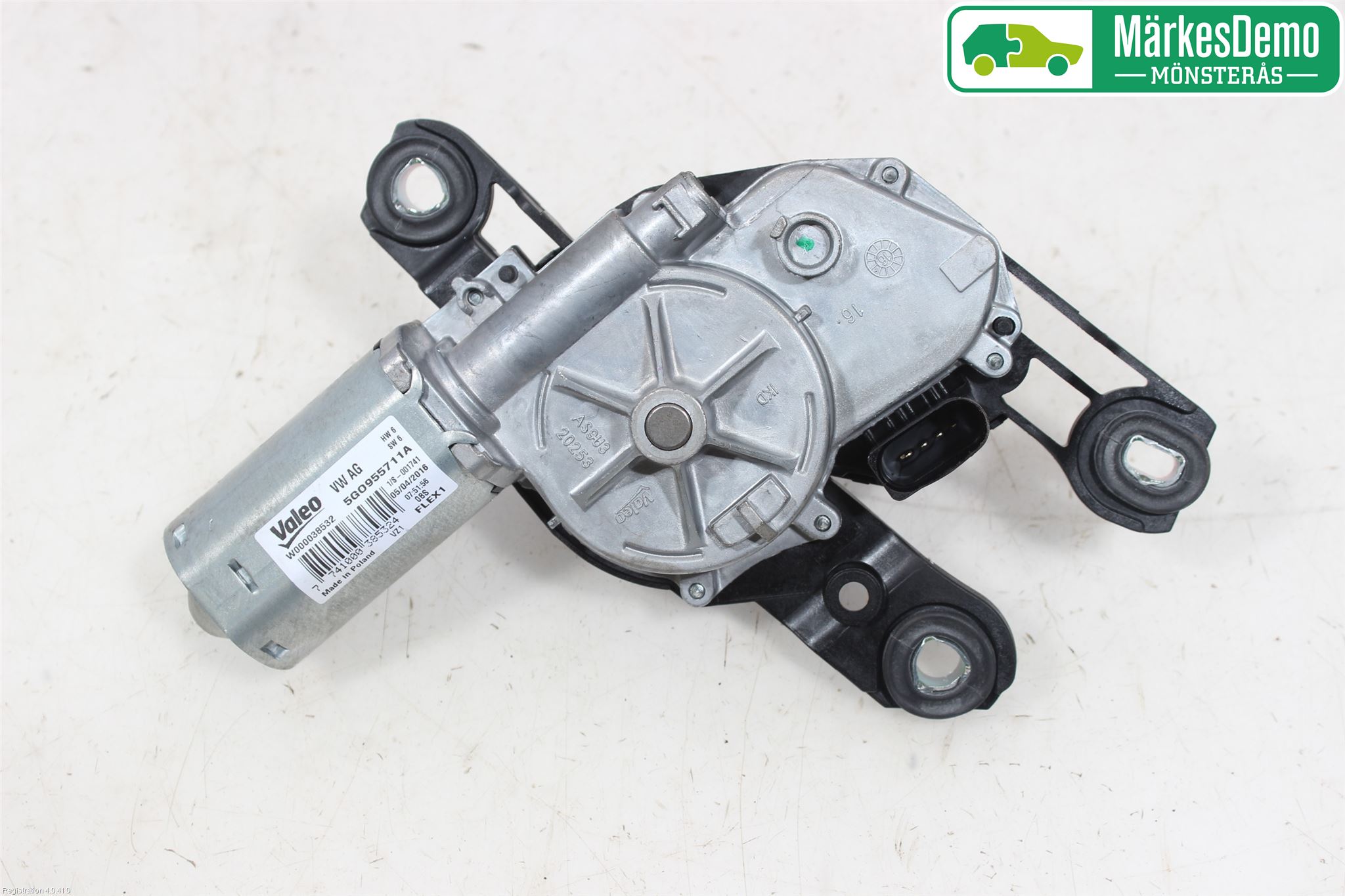 Volkswagen VW PASSAT 15-19 Torkarmotor Baklucka