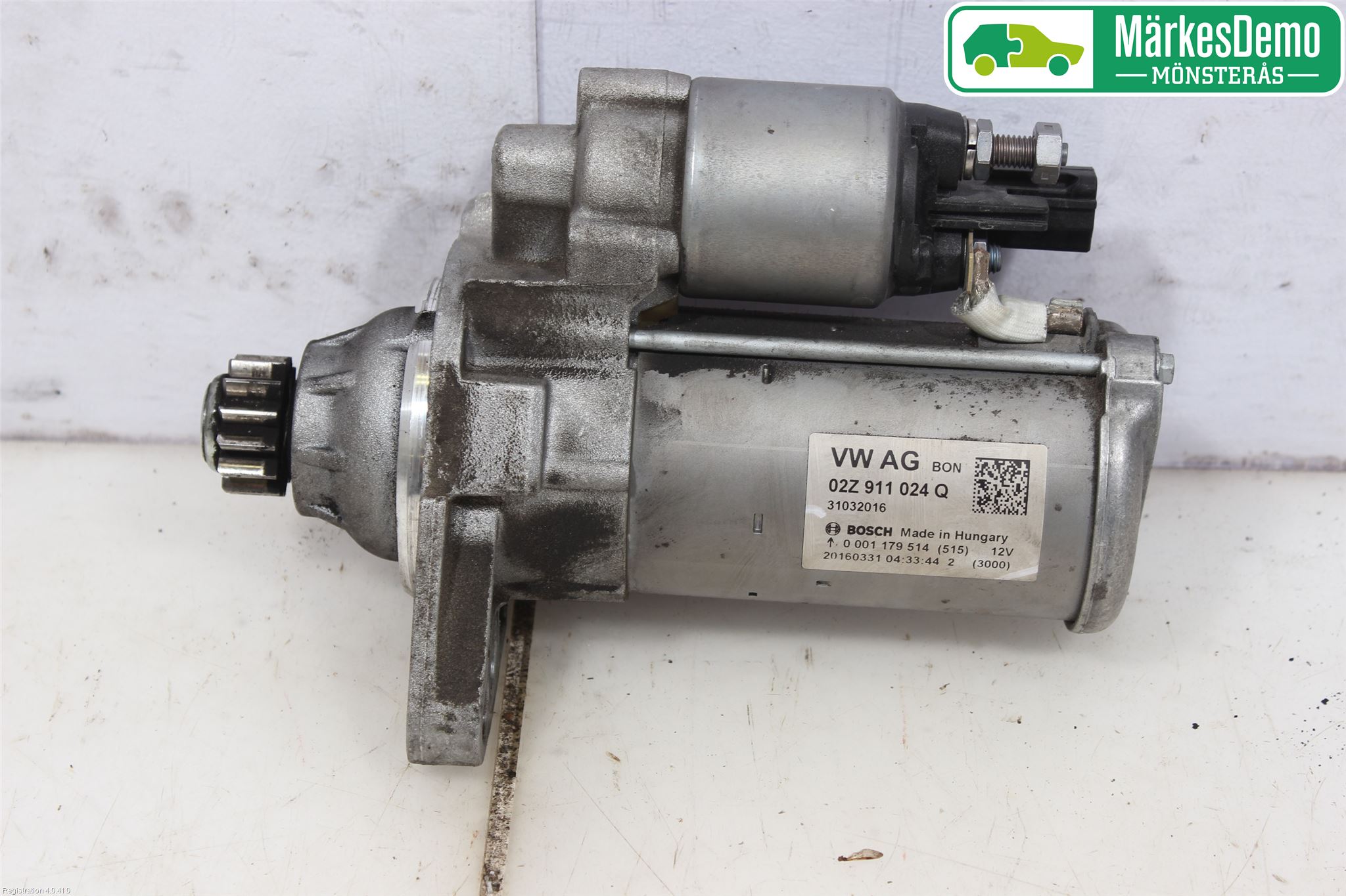 Volkswagen VW PASSAT 15-19 Startmotor