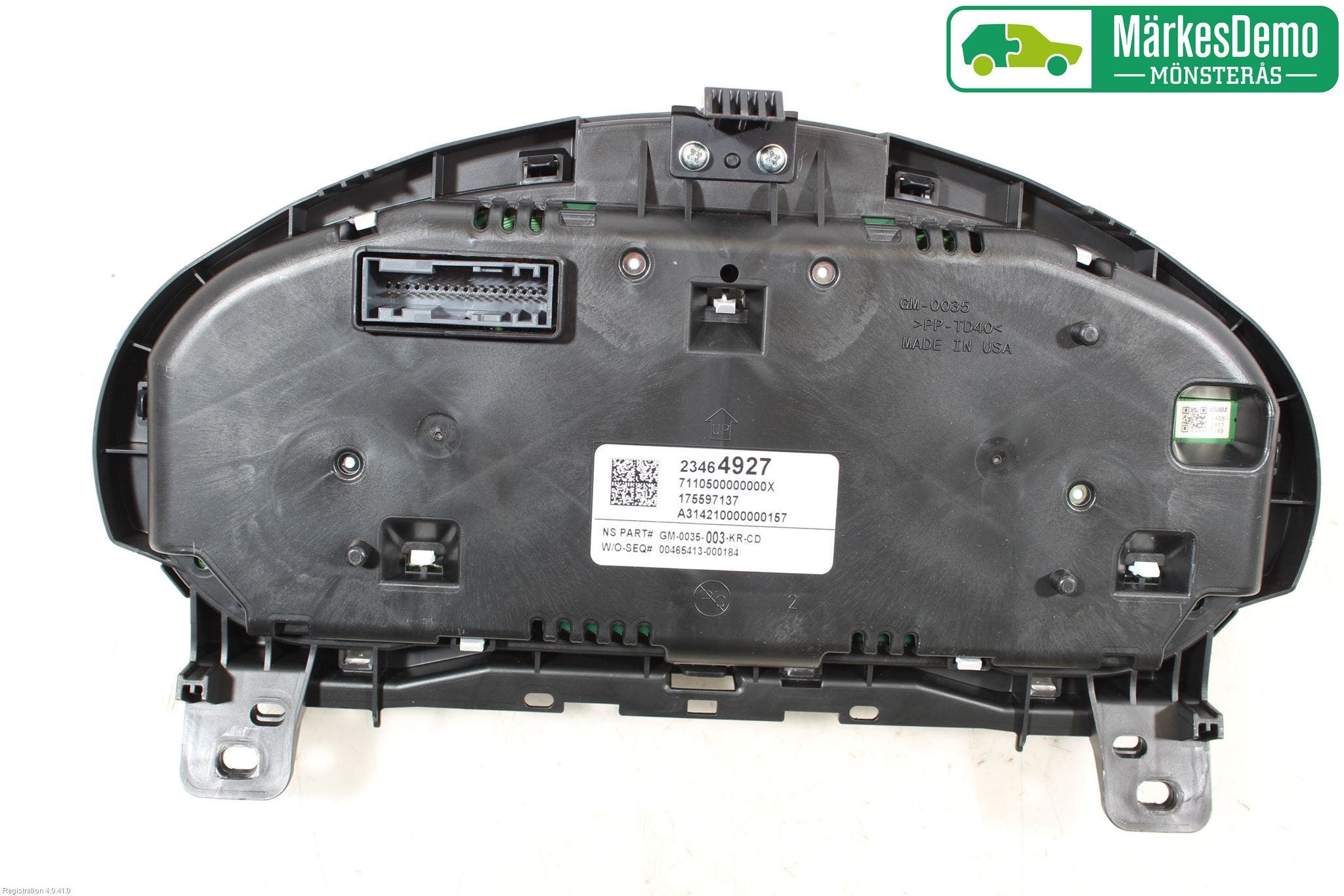 Opel INSIGNIA 09-16 Instrument Komb