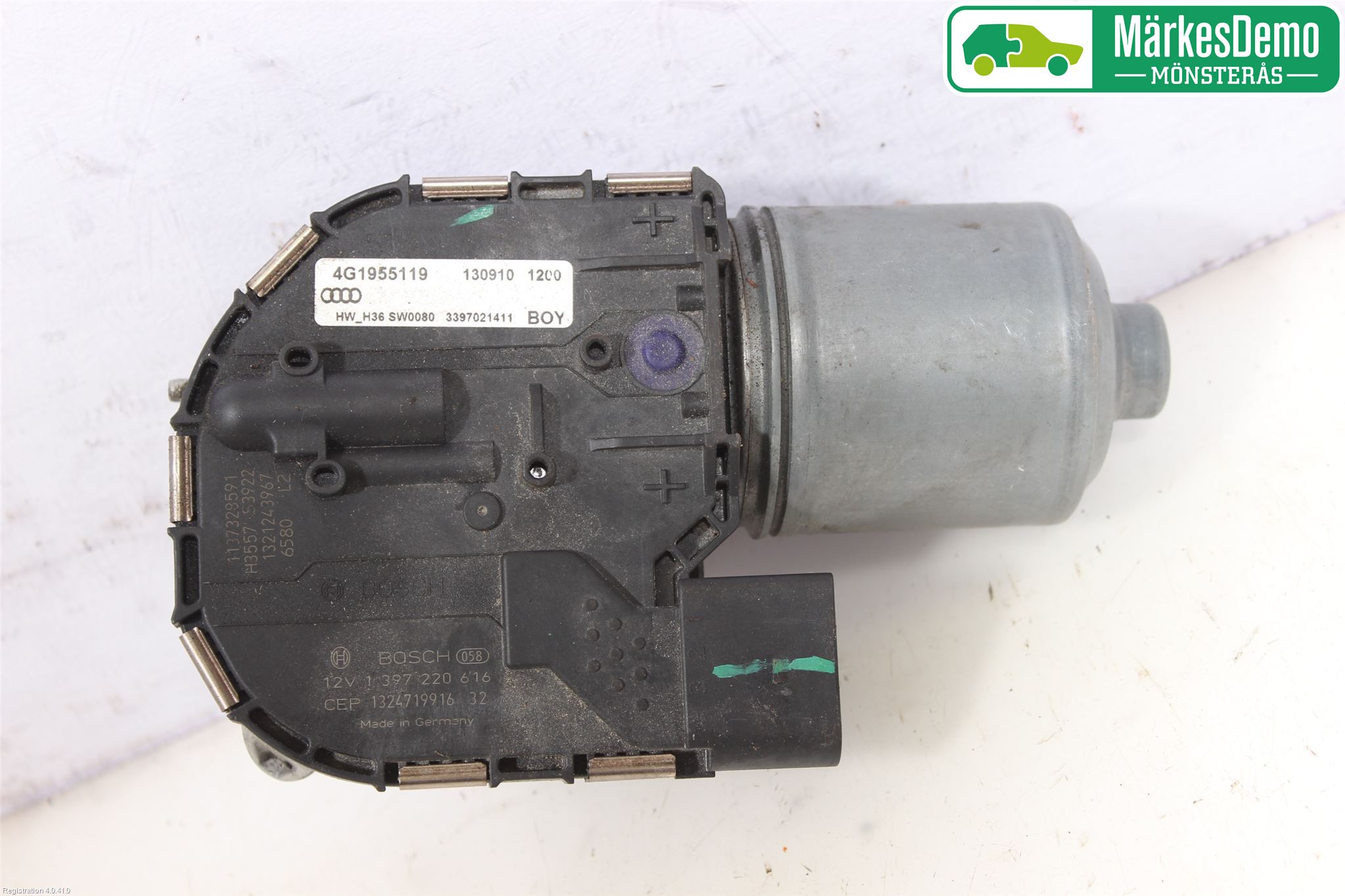 Audi A6 ALLROAD 12-18 Torkarmotor Vindruta