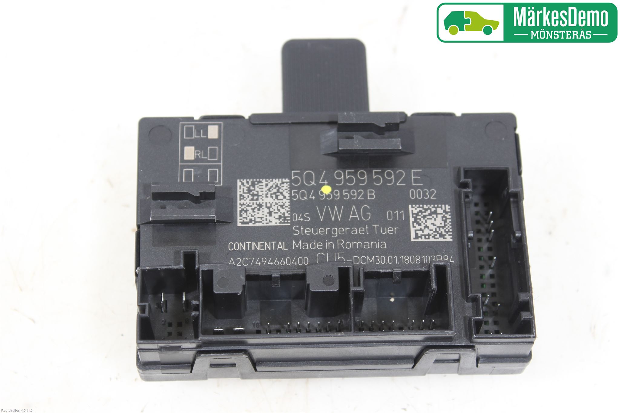 Skoda SUPERB 16-24 Styrenhet Dörr