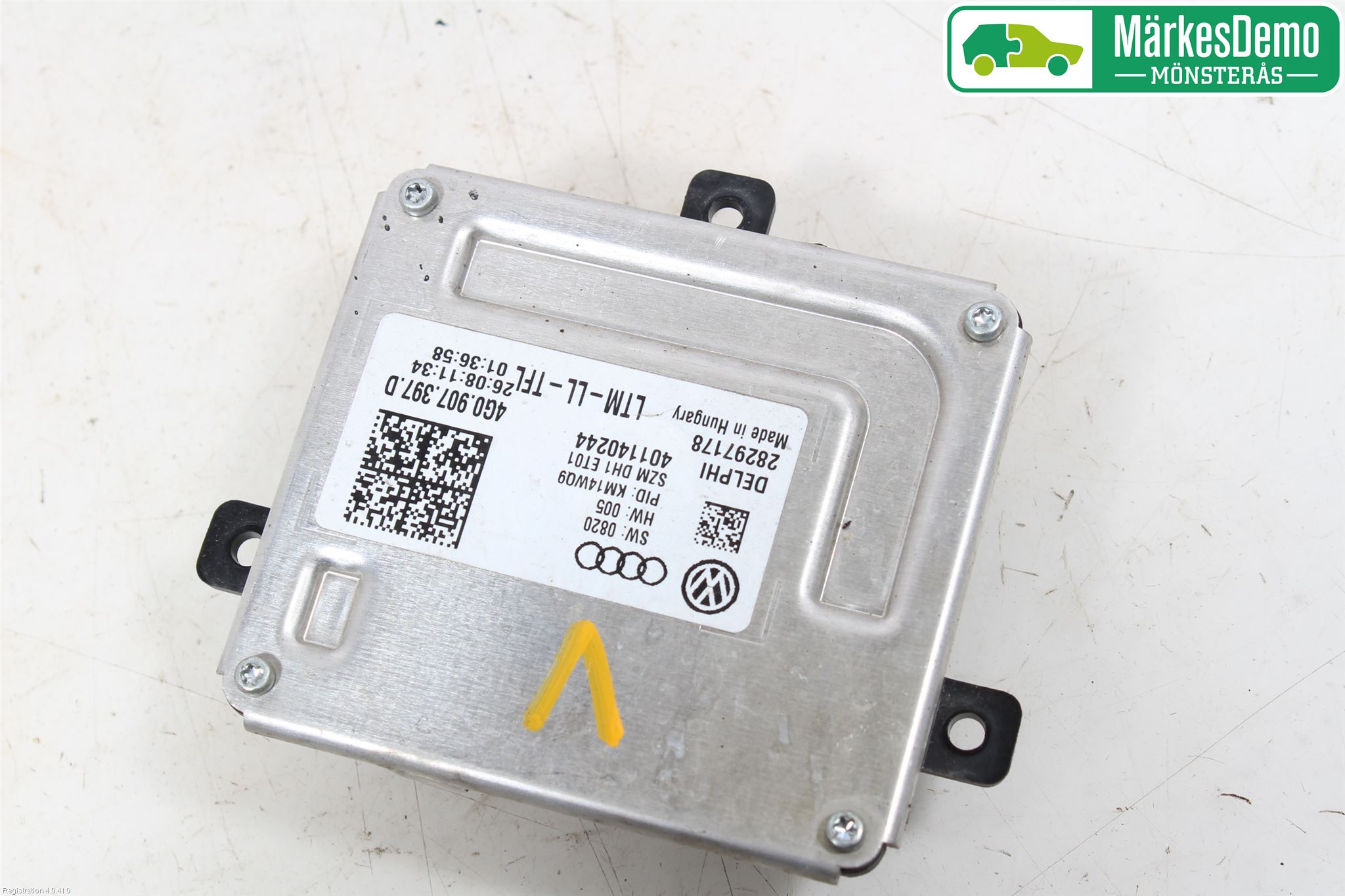 Audi A6/S6 4G 11-18 Styrenhet Strålkastare