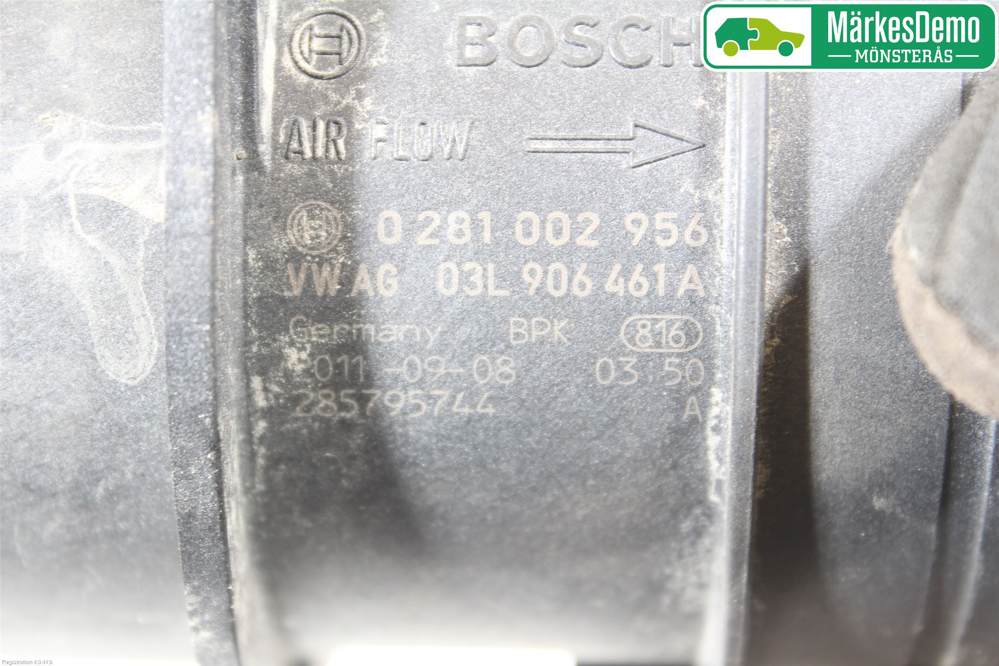 Audi A6/S6 4G 11-18 Injluftmassamätare