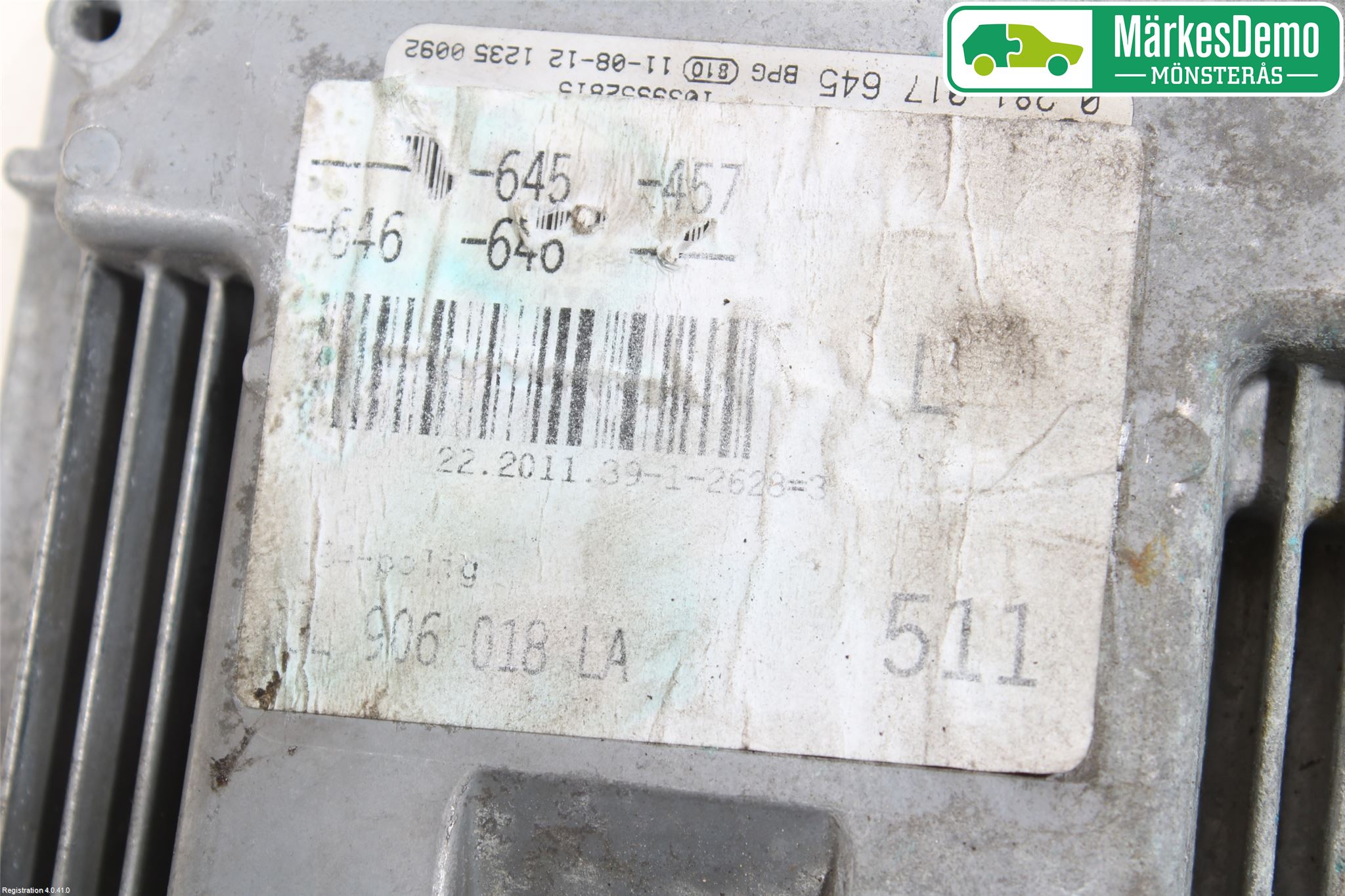 Audi A6/S6 4G 11-18 Styrenhet Insprut Bensin