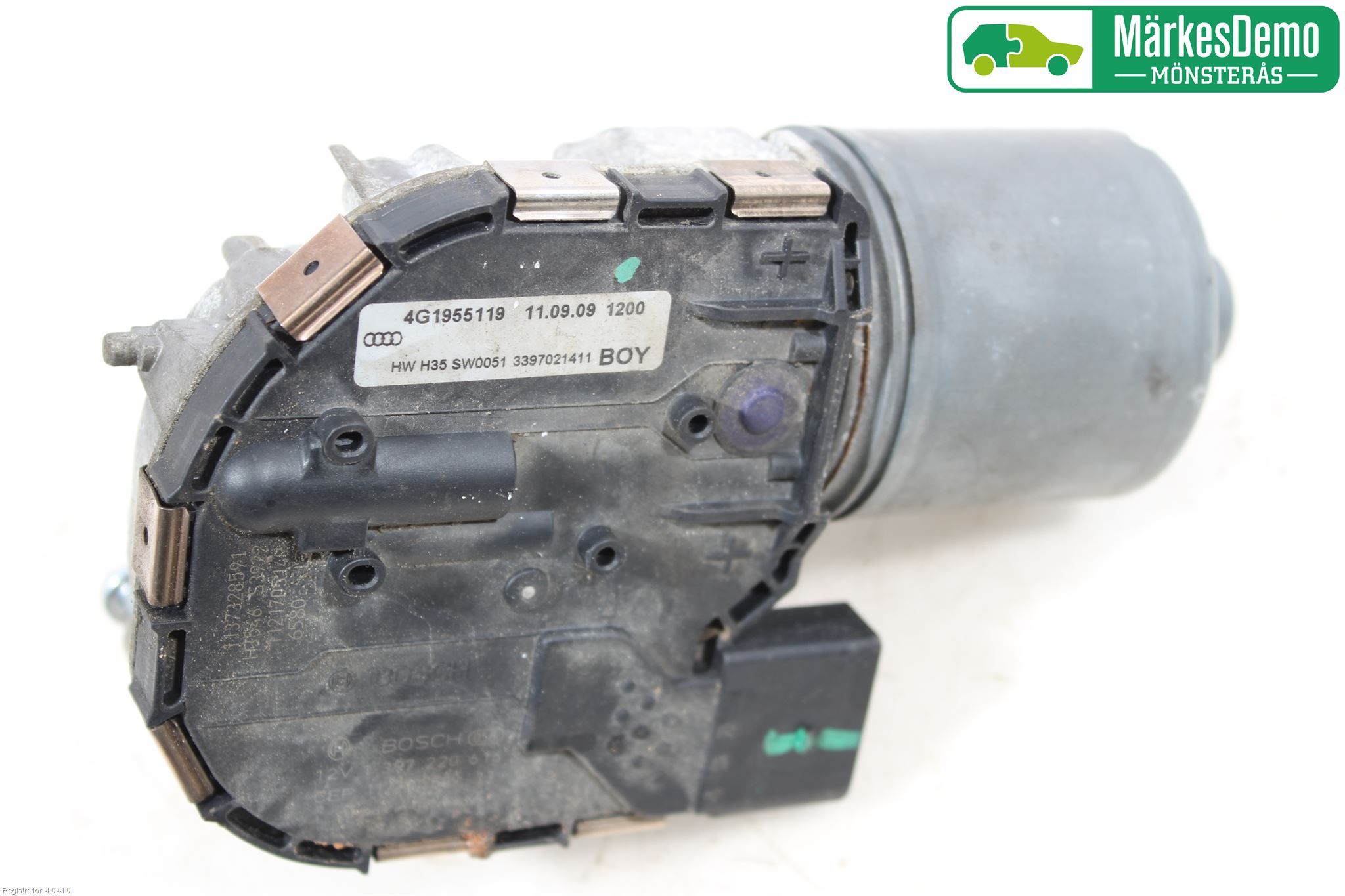 Audi A6/S6 4G 11-18 Torkarmotor Vindruta