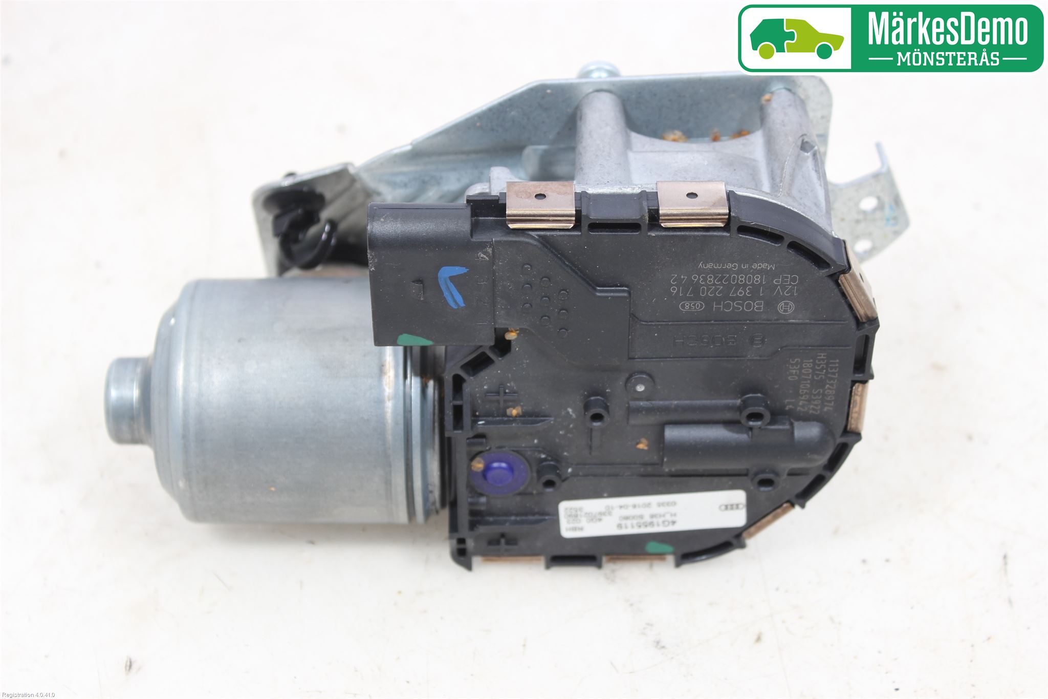 Audi A6/S6 4G 11-18 Torkarmotor Vindruta